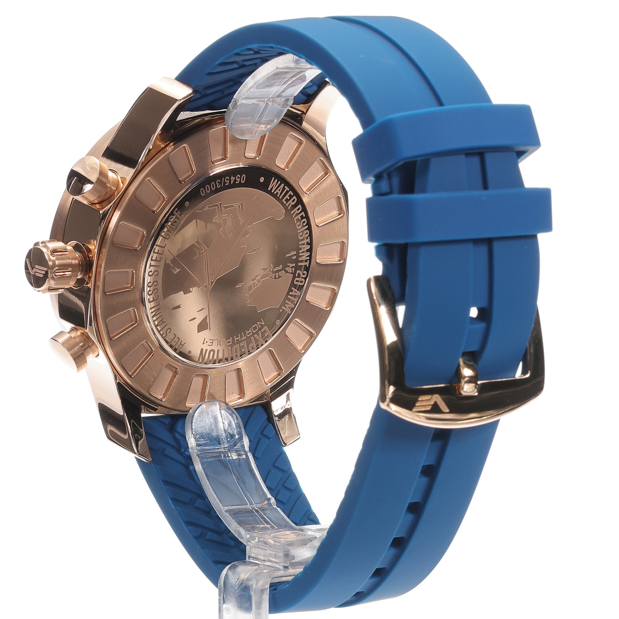 zegarek Vostok Europe 6S21-595B645S męski z tachometr Expedition - miniatura 4