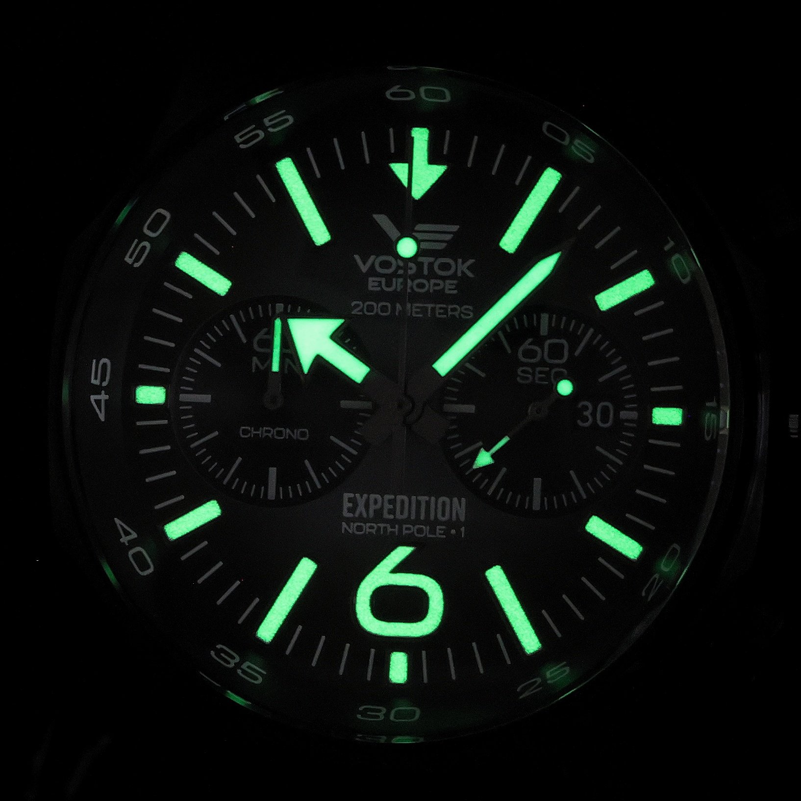 zegarek Vostok Europe 6S21-595C643S kwarcowy męski Expedition - miniatura 5