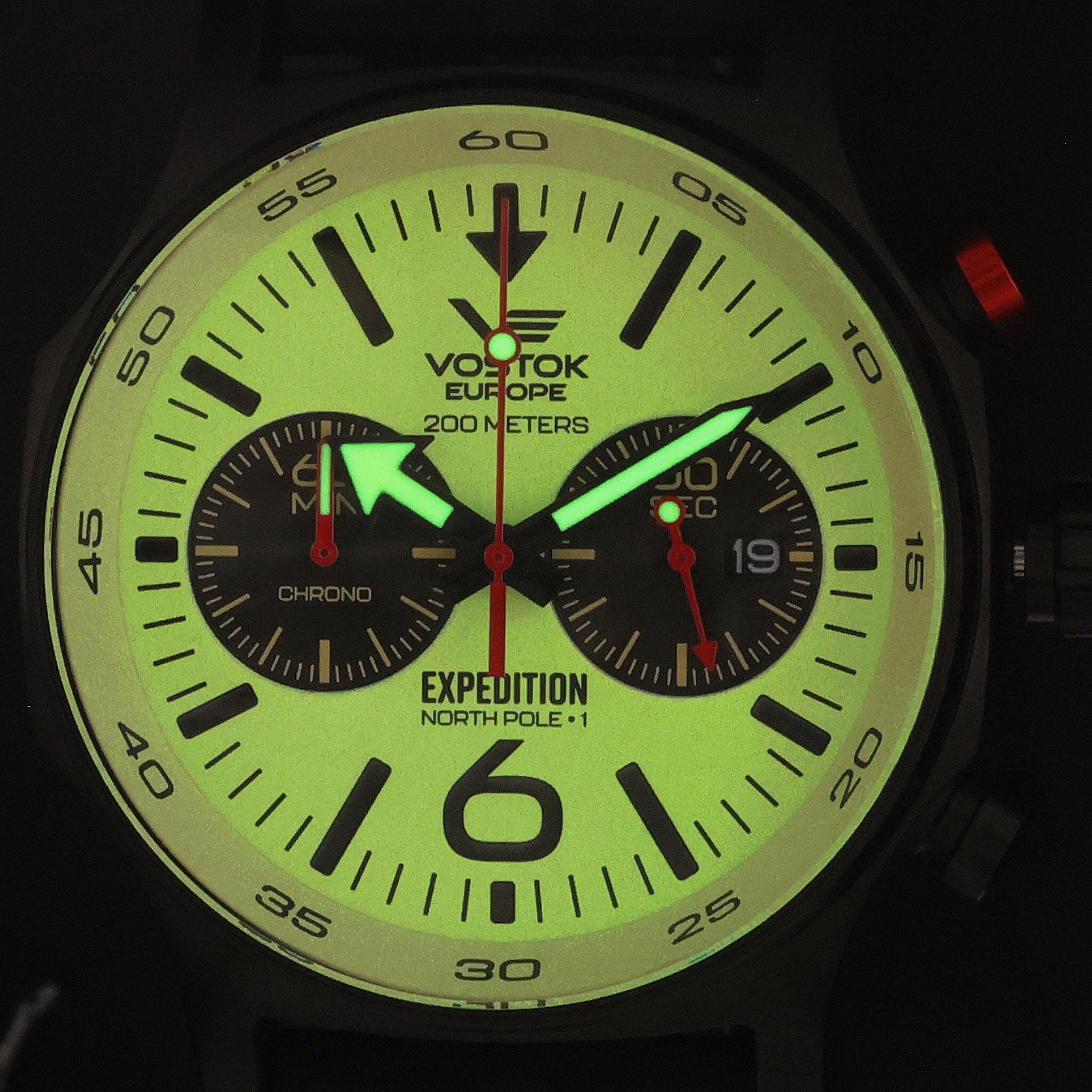 zegarek Vostok Europe 6S21-595C644S kwarcowy męski Expedition - miniatura 5