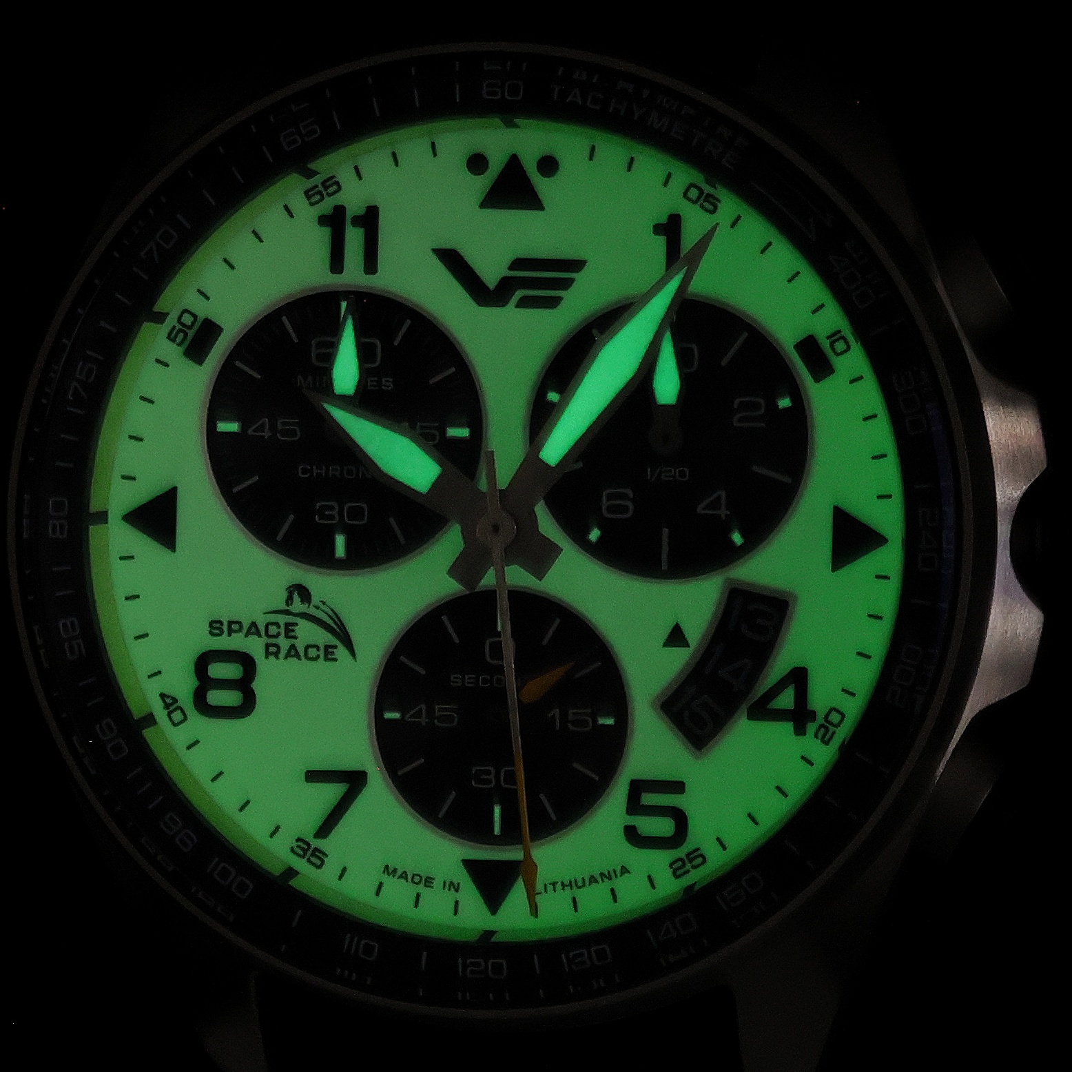 zegarek Vostok Europe 6S30-325A743 kwarcowy męski Space Race Space Race White Chrono - miniatura 6