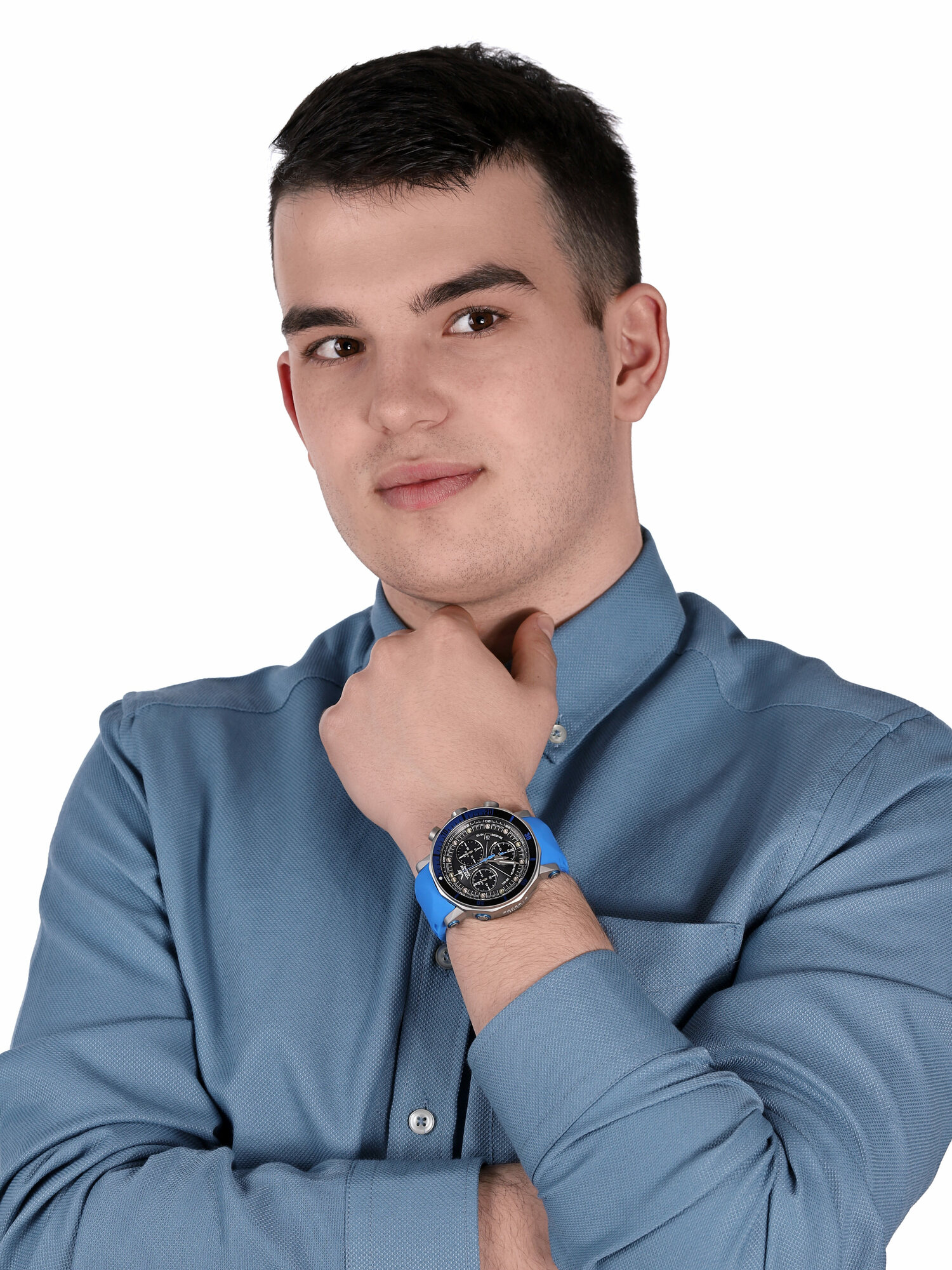 zegarek Vostok Europe 6S30-6205213 srebrny Lunokhod - miniatura 2