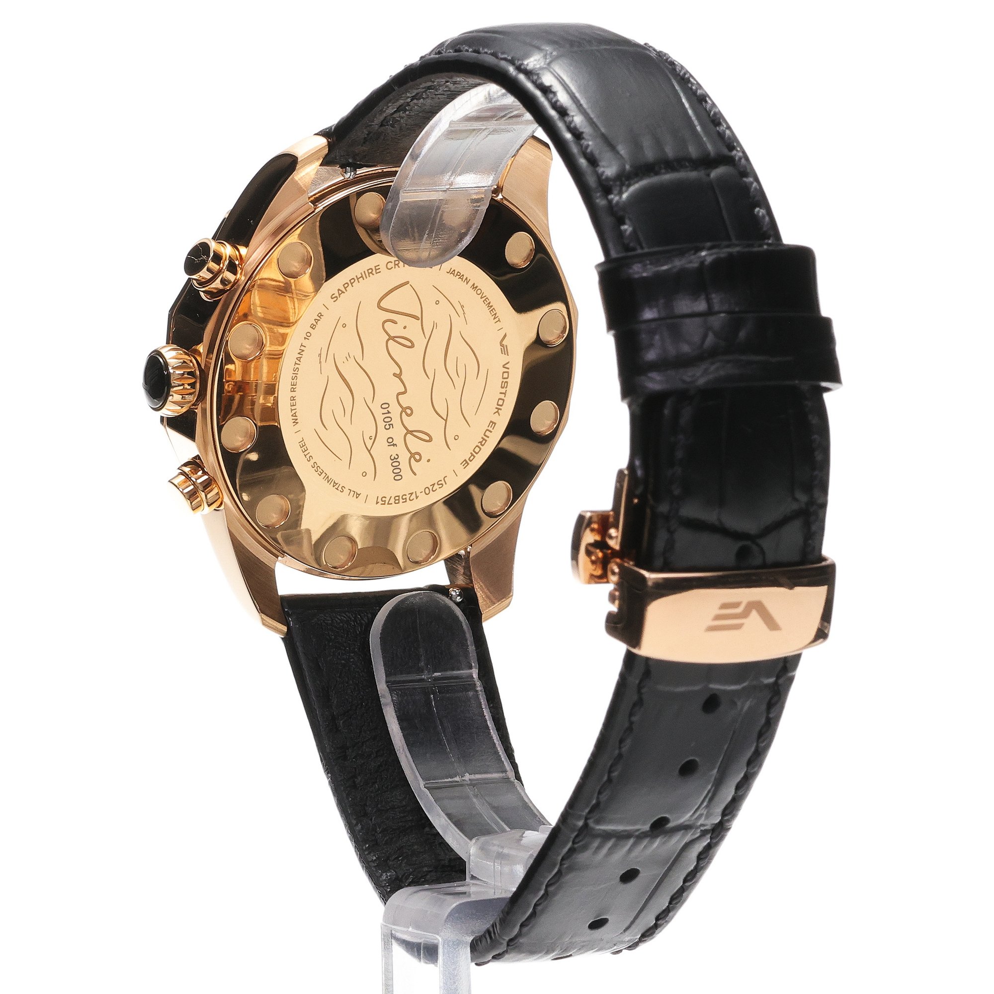 zegarek Vostok Europe JS20-125B751 różowe złoto Vilnele