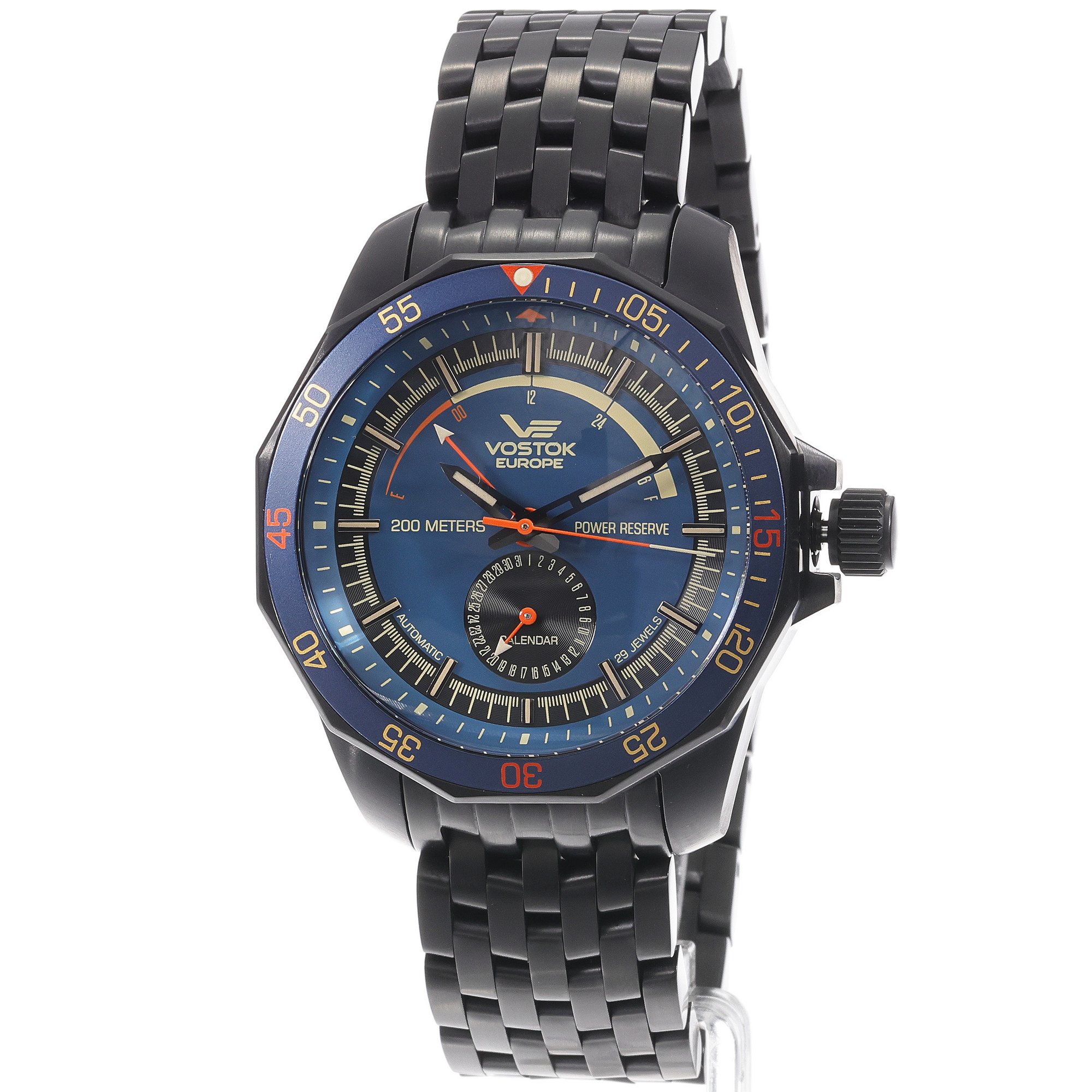 zegarek Vostok Europe NE57-225C564B czarny N1 Rocket - miniatura 2