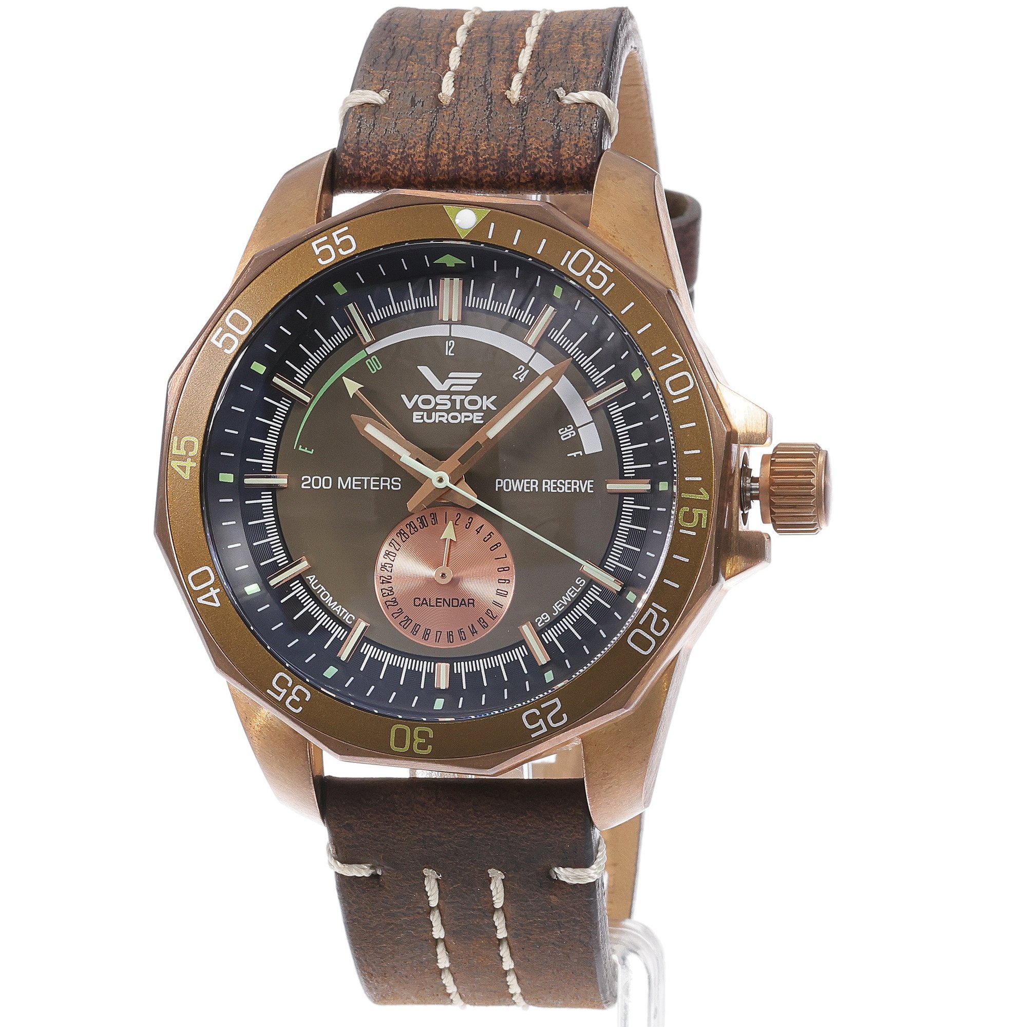 zegarek Vostok Europe NE57-225O565 różowe złoto N1 Rocket