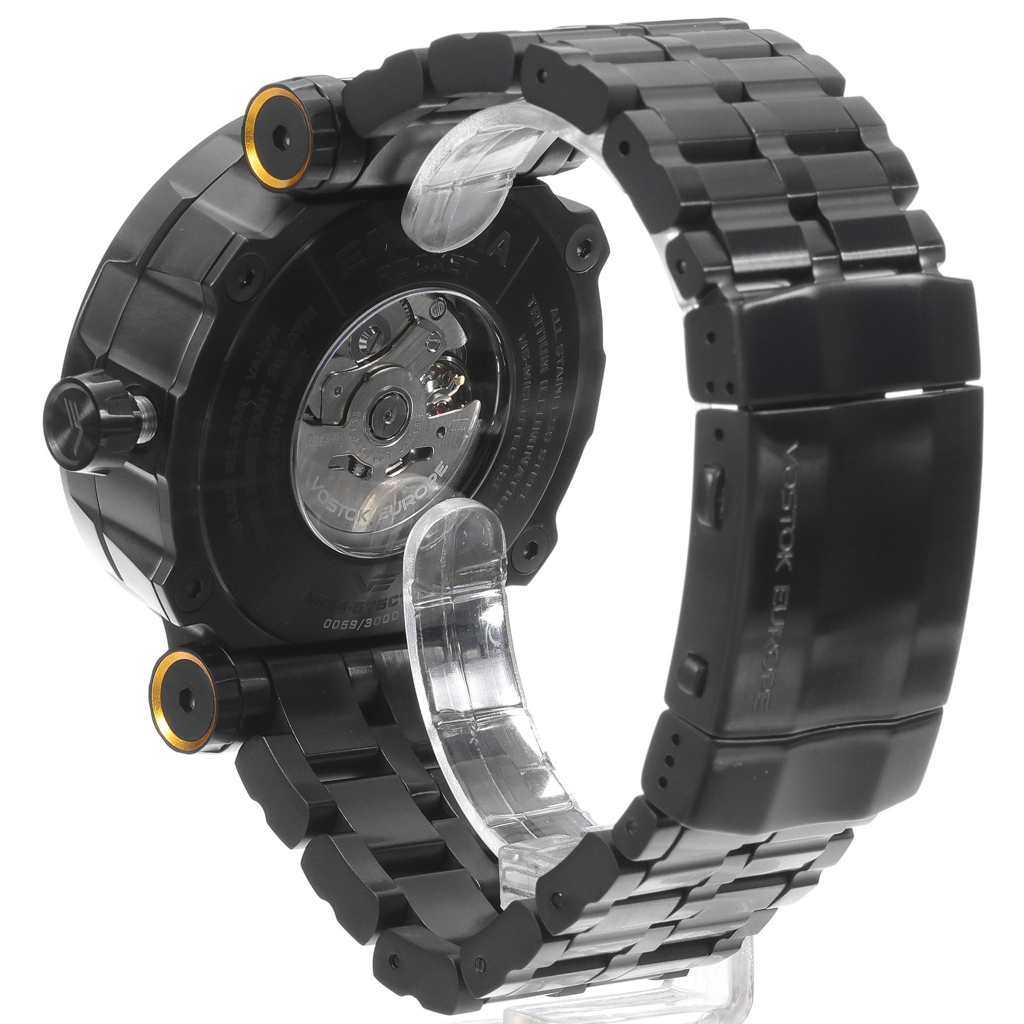 zegarek Vostok Europe NH34-575C719B czarny Energia Rocket