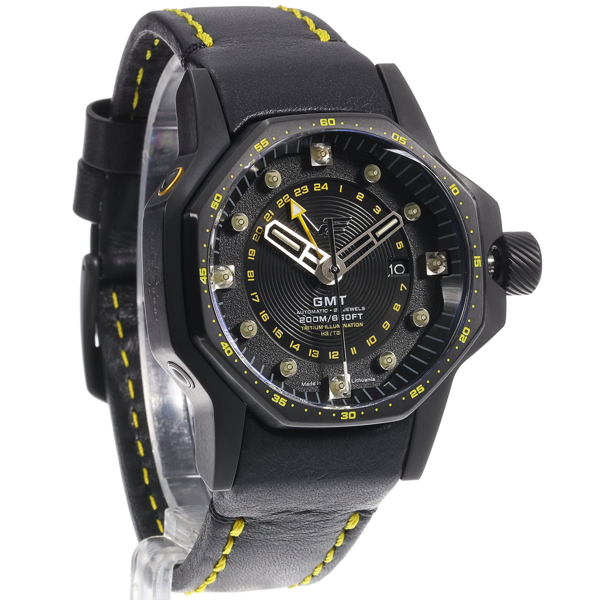 zegarek Vostok Europe NH34-640C703 czarny Atomic Age - miniatura 3