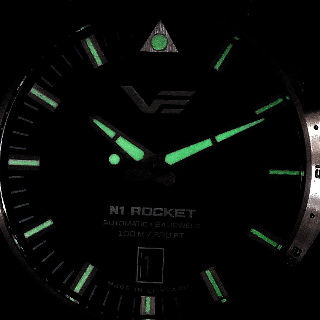 zegarek Vostok Europe NH35A-125A748B automatyczny męski N1 Rocket Rocket N-1 Automatic Blue Compact 39mm - miniatura 5