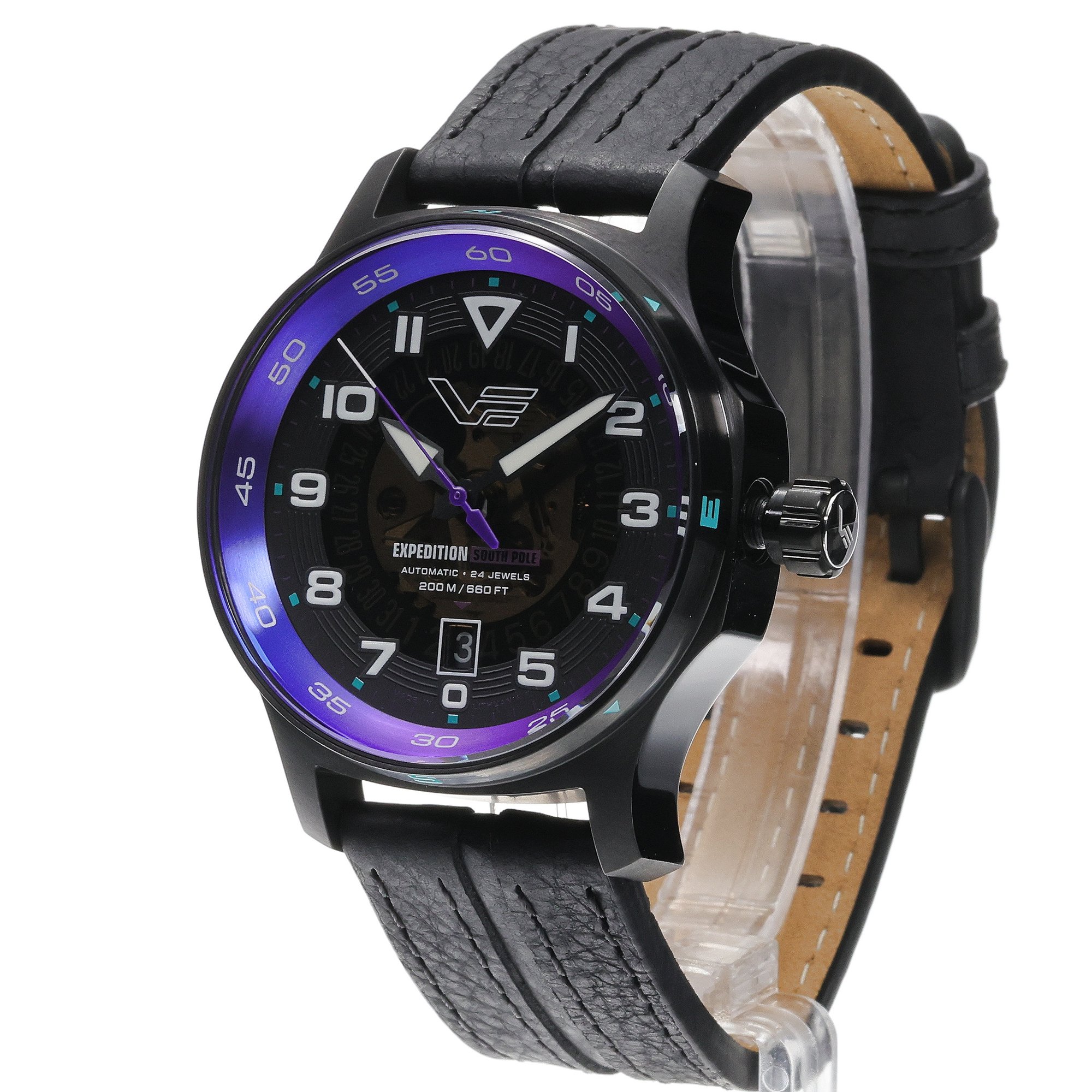 zegarek Vostok Europe NH35A-592C760 Expedition South Pole Automatic 43mm Expedition mineralne utwardzane - miniatura 2