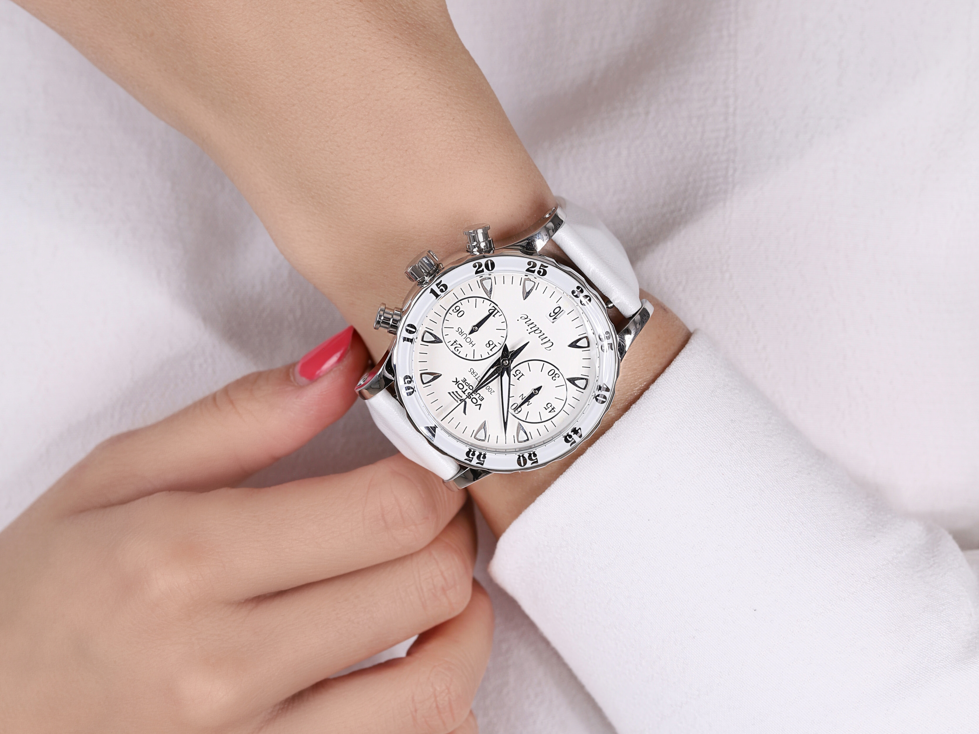 zegarek Vostok Europe VK64-515A524B kwarcowy damski Undine Undine Chrono - miniatura 7