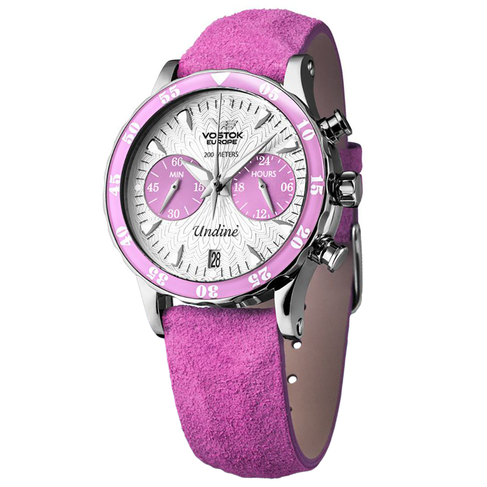 zegarek Vostok Europe VK64-515A525B damski z chronograf Undine - miniatura 9