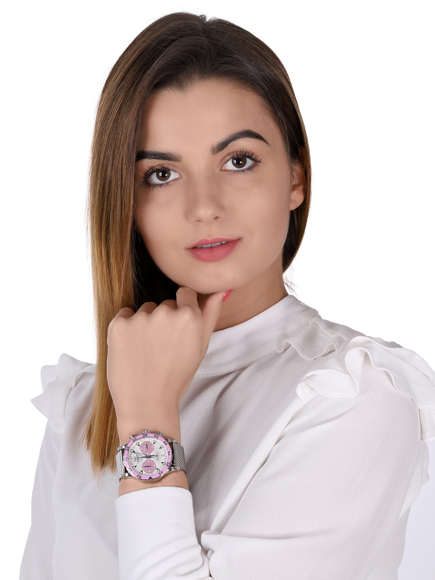 zegarek Vostok Europe VK64-515A525B kwarcowy damski Undine Undine Chrono - miniatura 4