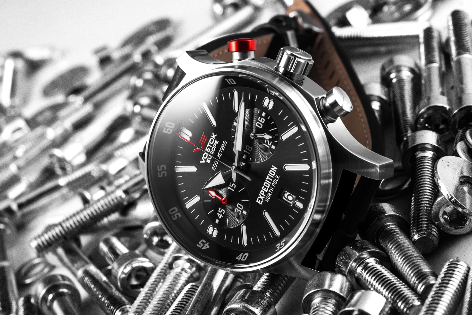 zegarek Vostok Europe VK64-592A559 kwarcowy męski Expedition Expedition Chrono