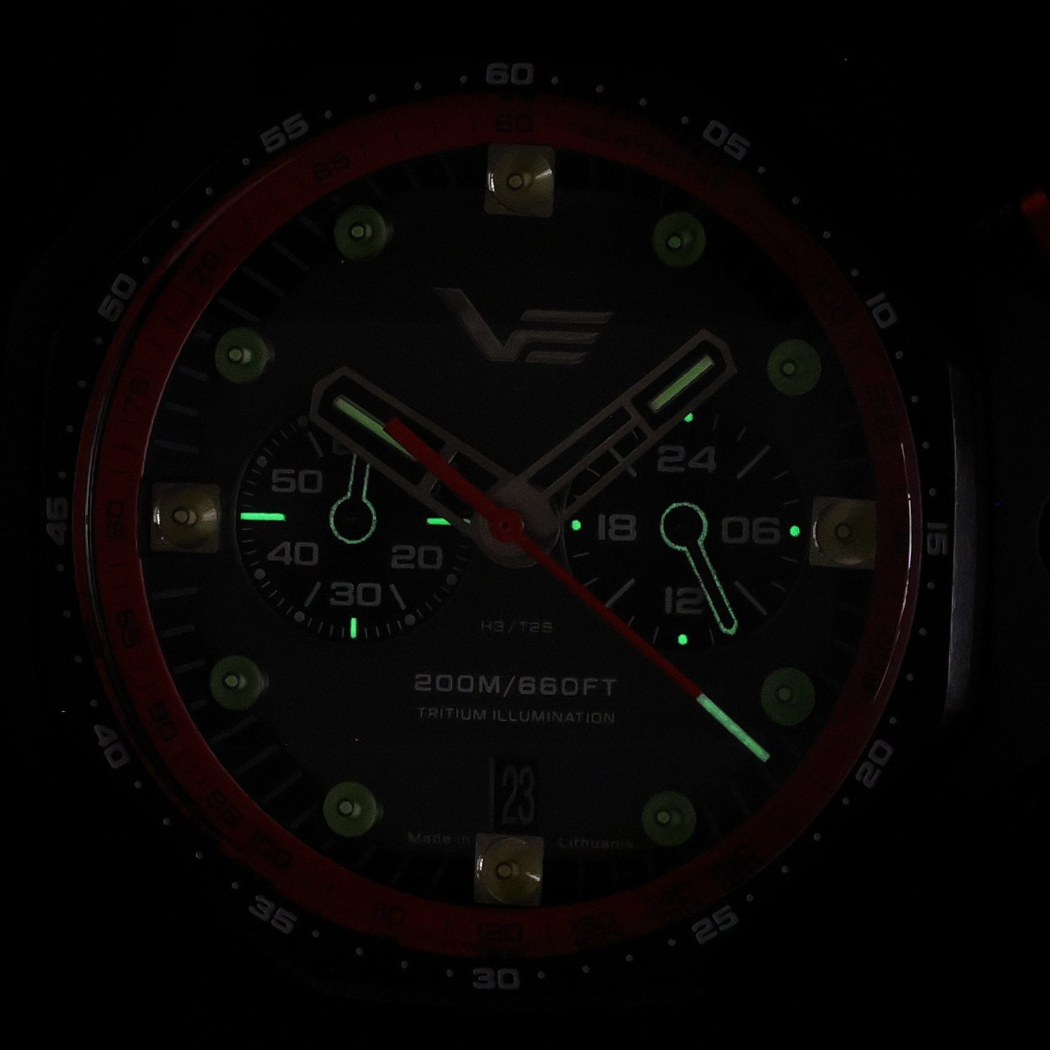 zegarek Vostok Europe VK64-640C699SB Atomic Age mineralne utwardzane - miniatura 4