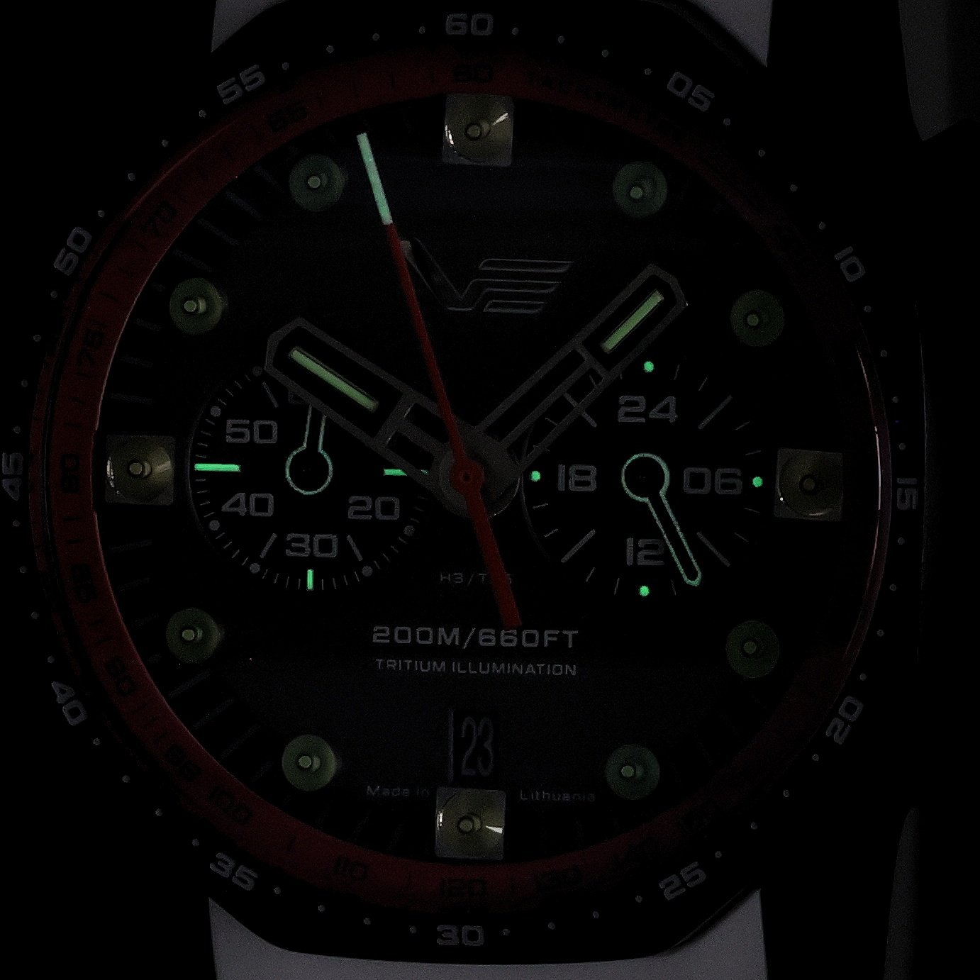 zegarek Vostok Europe VK64-640C699SW Atomic Age mineralne utwardzane - miniatura 4