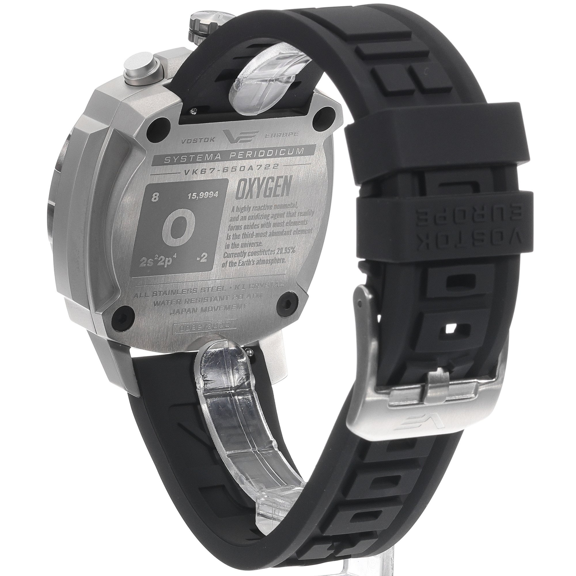 zegarek Vostok Europe VK67-650A722SB kwarcowy męski Systema Periodicum Systema Periodicum Oxygen