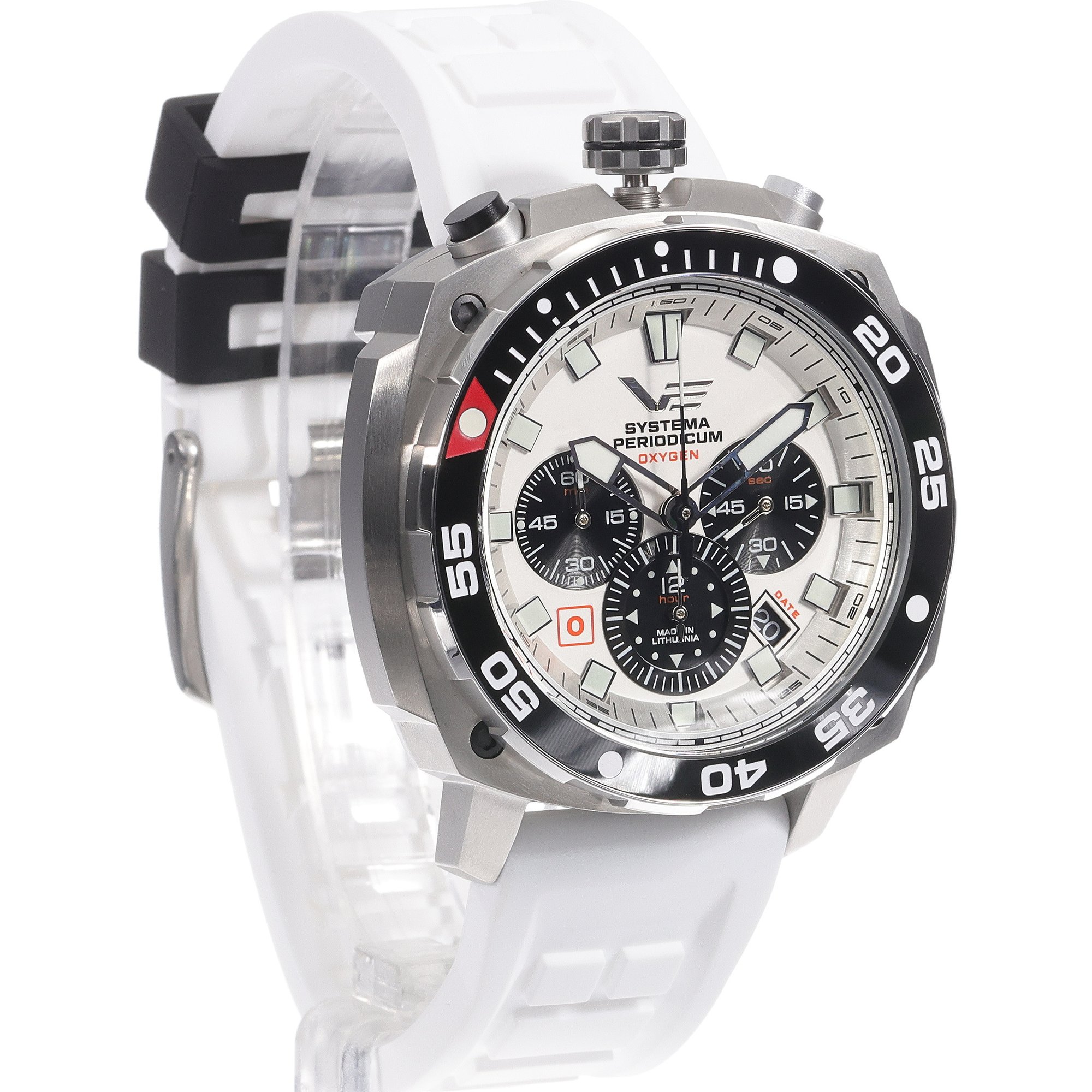zegarek Vostok Europe VK67-650A722SW kwarcowy Systema Periodicum - miniatura 3