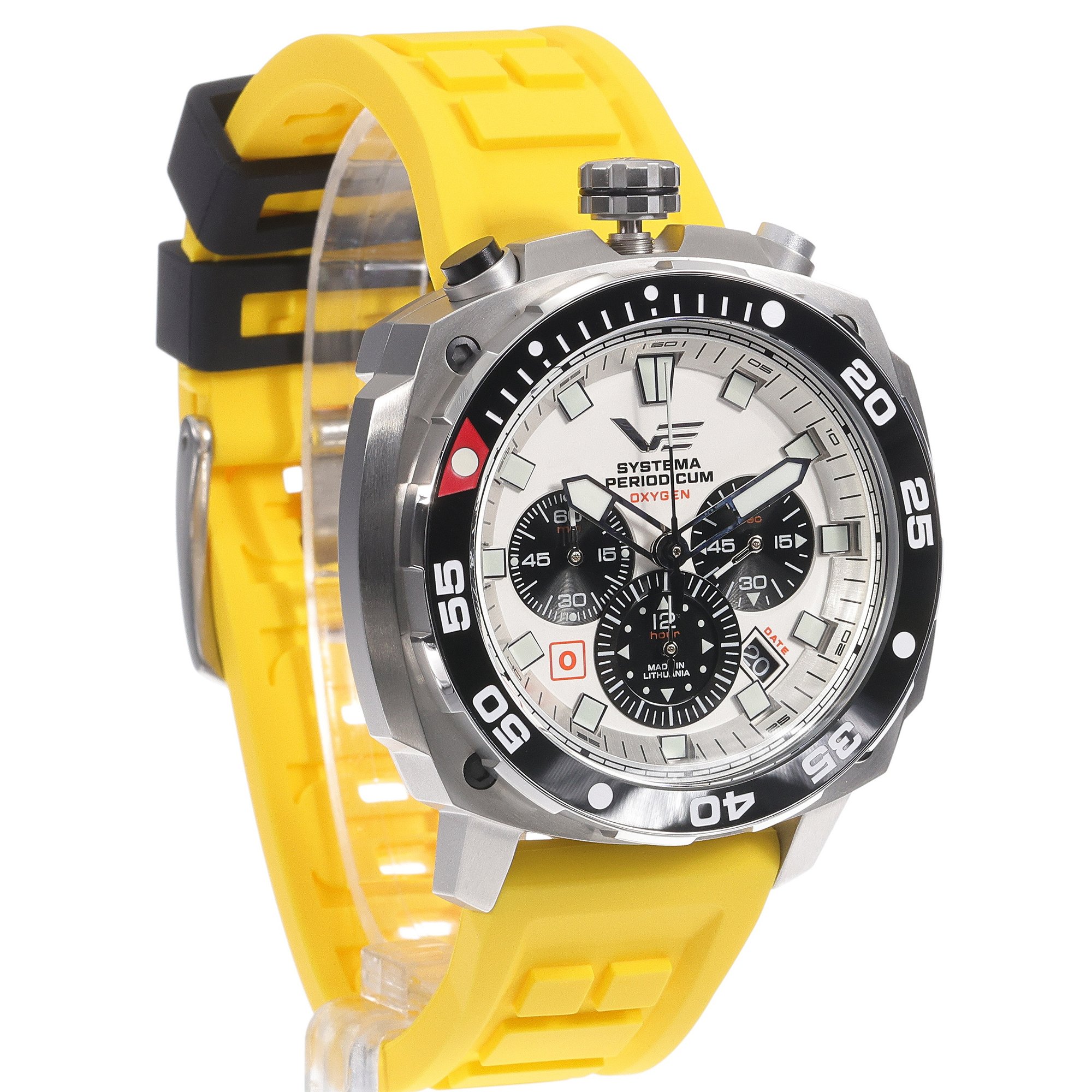 zegarek Vostok Europe VK67-650A722SY kwarcowy Systema Periodicum - miniatura 3