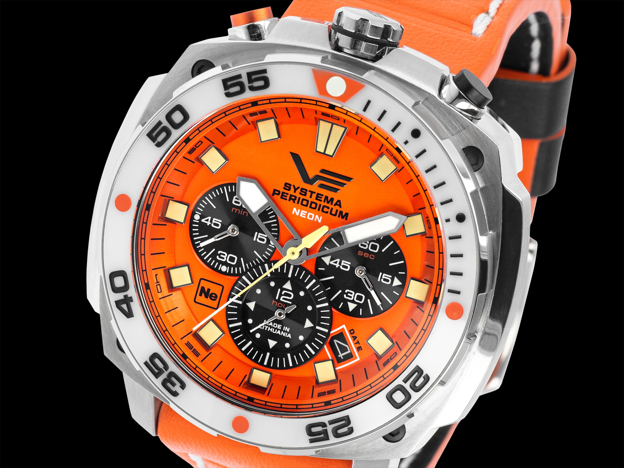 zegarek Vostok Europe VK67-650A723S Systema Periodicum - miniatura 10