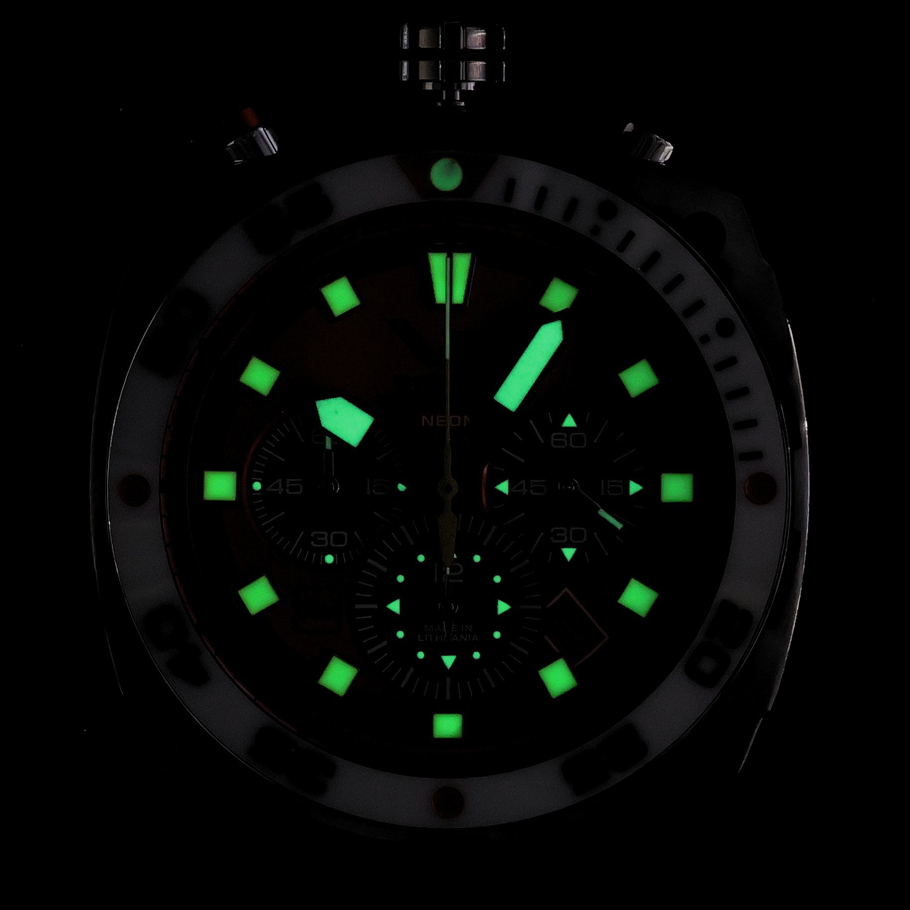 zegarek Vostok Europe VK67-650A723SB kwarcowy męski Systema Periodicum Systema Periodicum Neon - miniatura 5