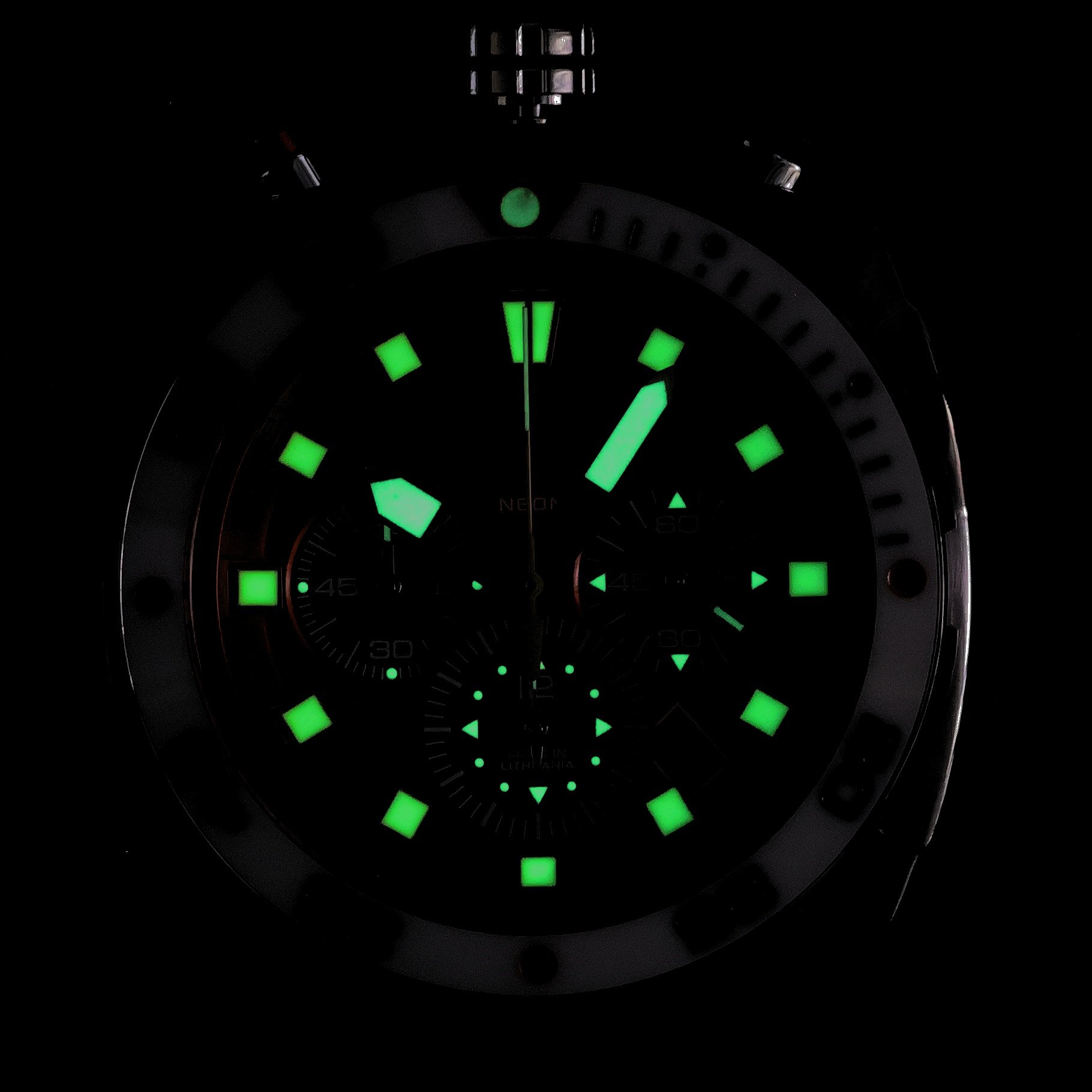 zegarek Vostok Europe VK67-650A723SR kwarcowy męski Systema Periodicum Systema Periodicum Neon - miniatura 5