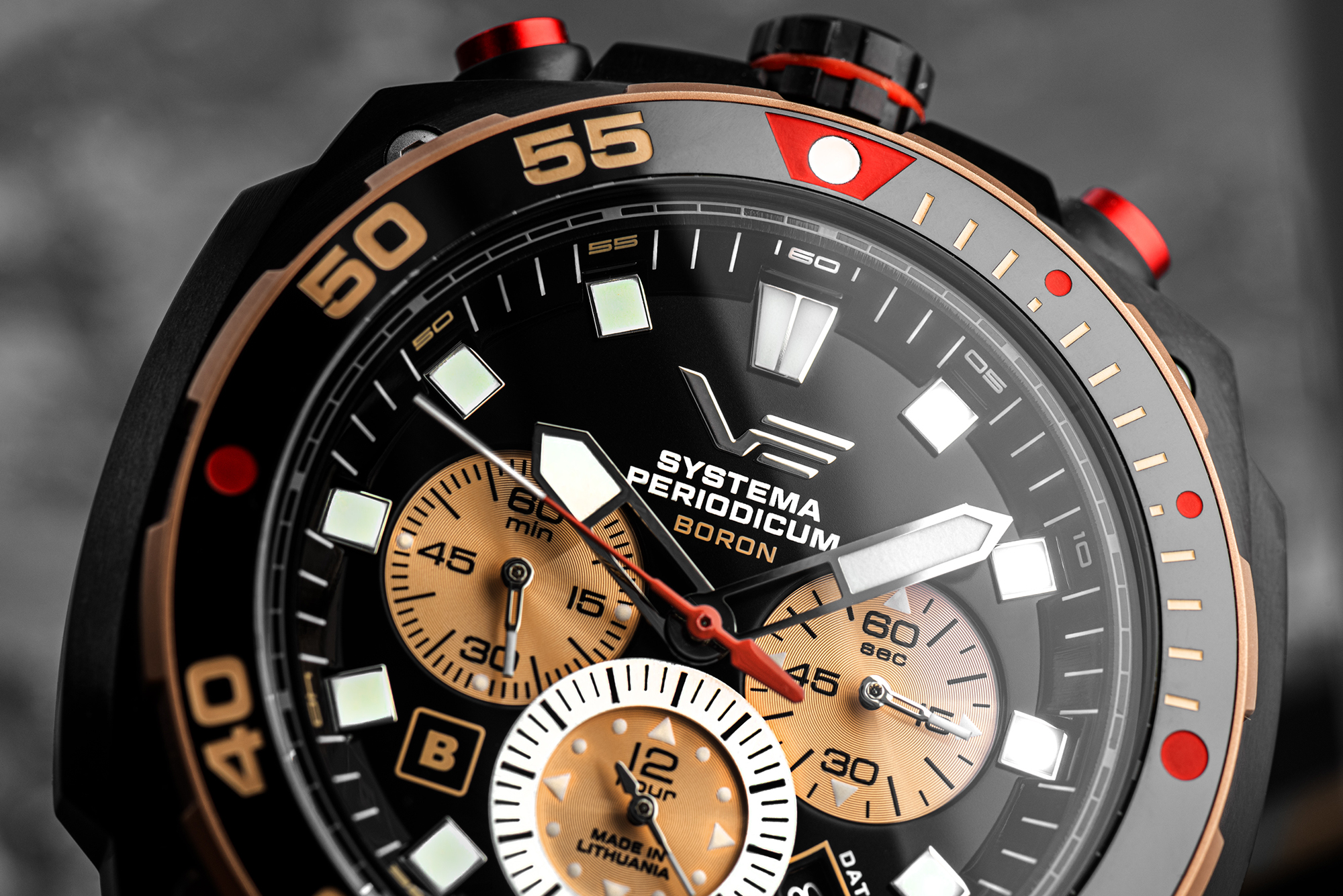 zegarek Vostok Europe VK67-650E721S Systema Periodicum