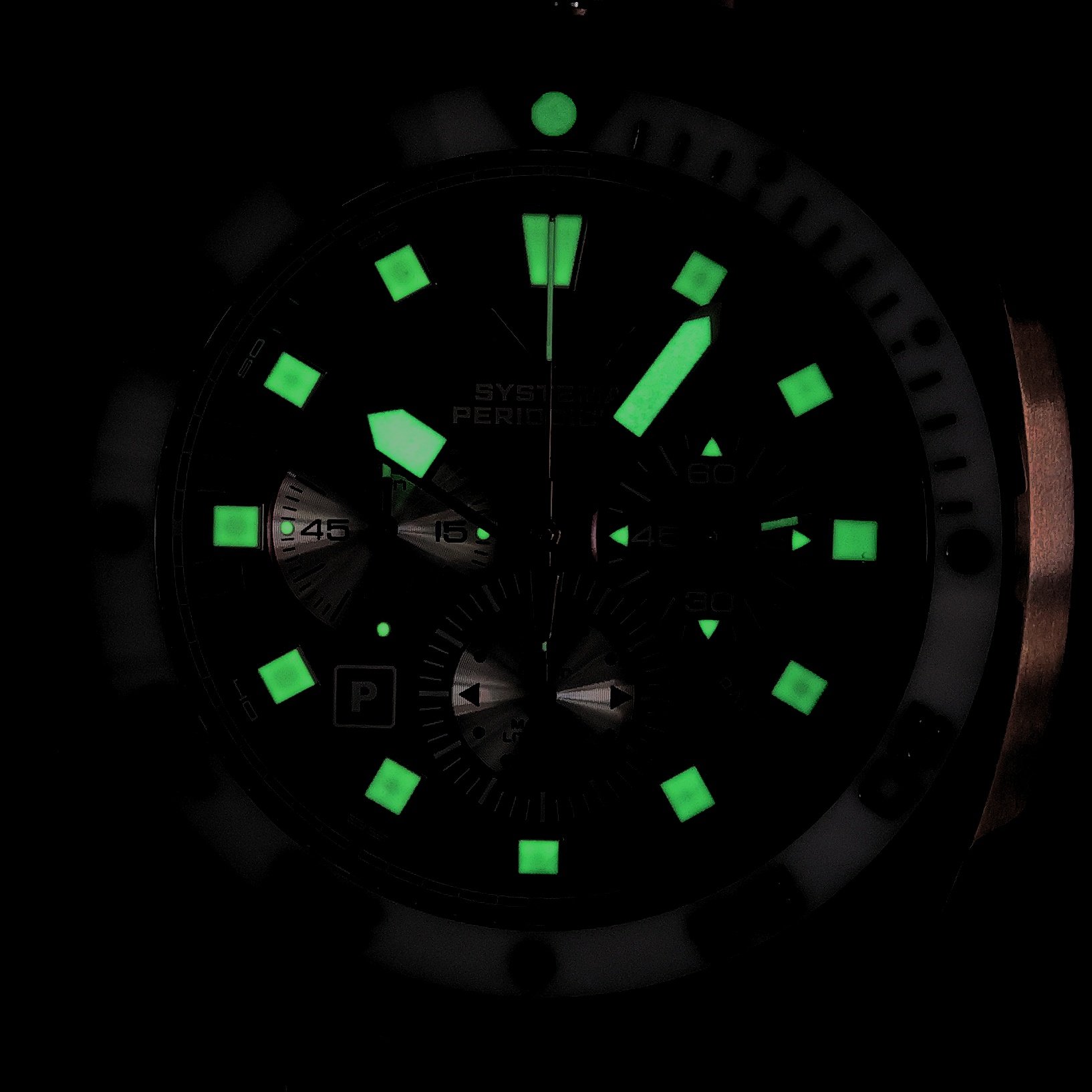zegarek Vostok Europe VK67-650E724B kwarcowy męski Systema Periodicum Systema Periodicum Phosphorus - miniatura 5