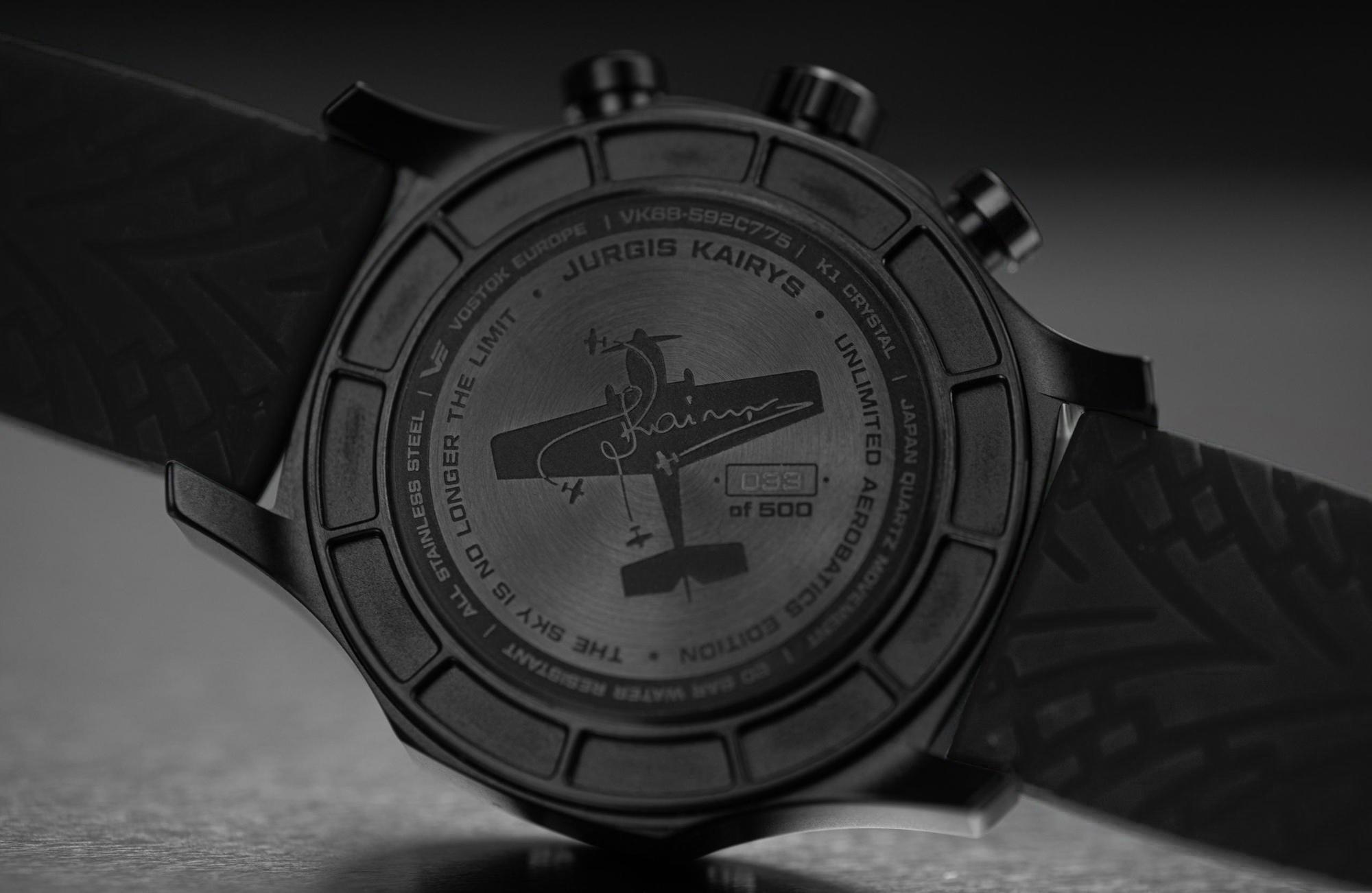 zegarek Vostok Europe VK68-592C775B kwarcowy męski Expedition Expedition Chronograph Quartz 43mm Jurgis Kairys 2025 - miniatura 3