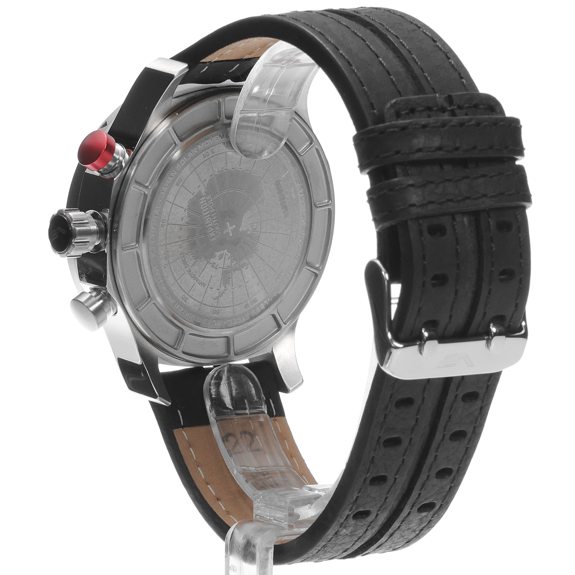 zegarek Vostok Europe VR42-592A761 solar męski Expedition Expedition South Pole Solar Chrono 43mm - miniatura 4