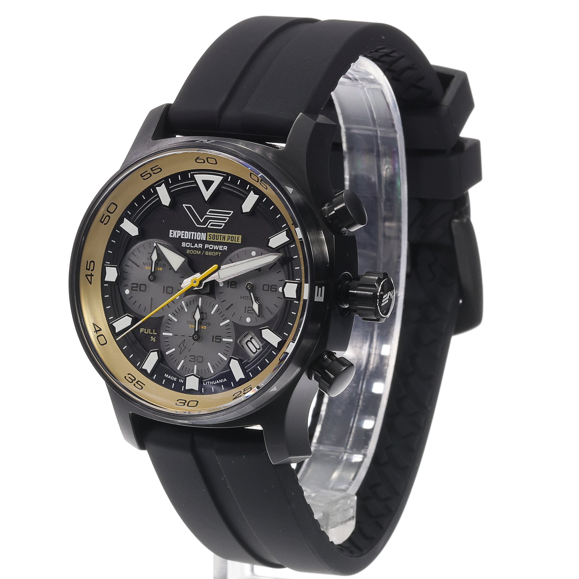 zegarek Vostok Europe VR42-592C763SB Expedition South Pole Solar Chrono 43mm męski z chronograf Expedition - miniatura 5