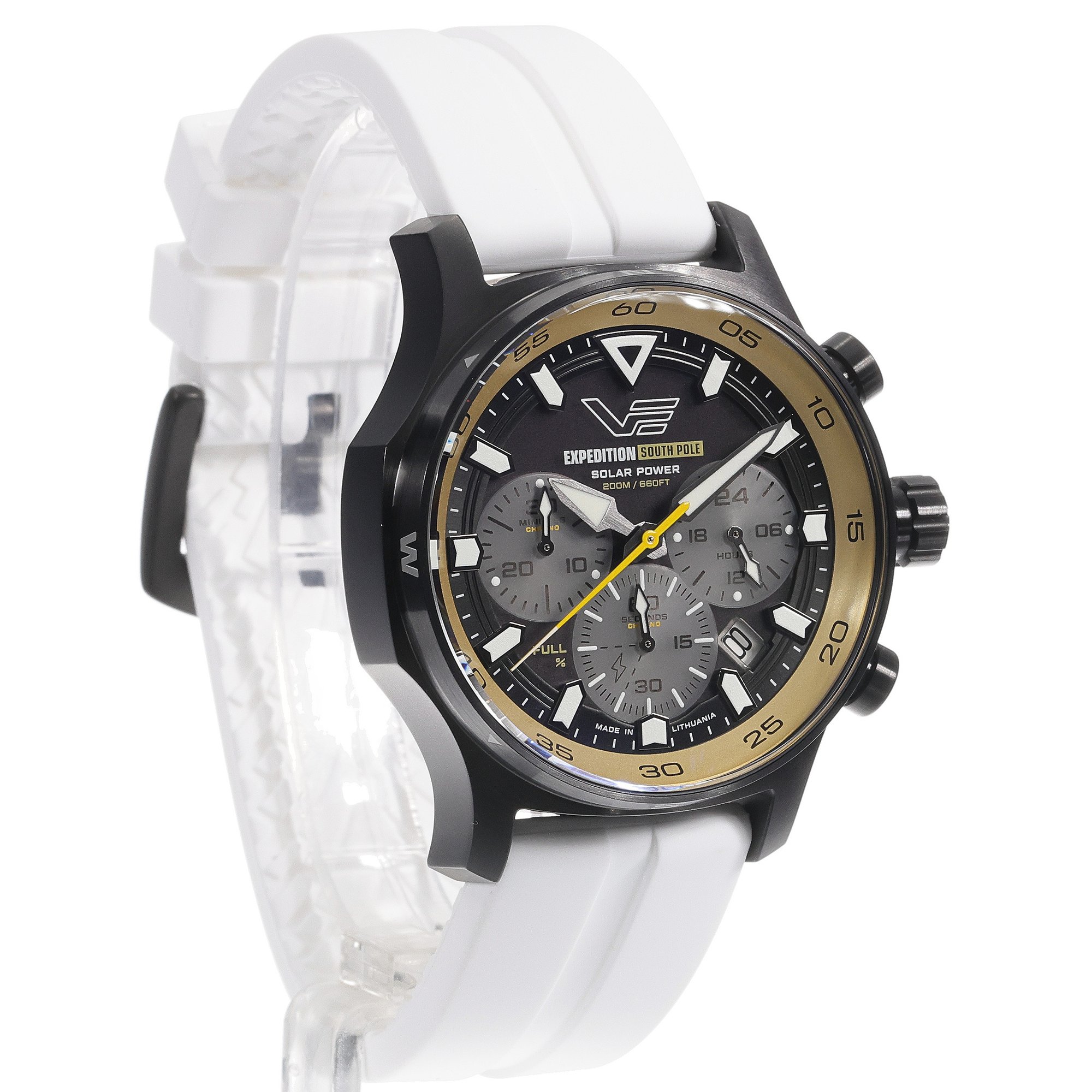 zegarek Vostok Europe VR42-592C763SW Expedition South Pole Solar Chrono 43mm męski z chronograf Expedition - miniatura 3