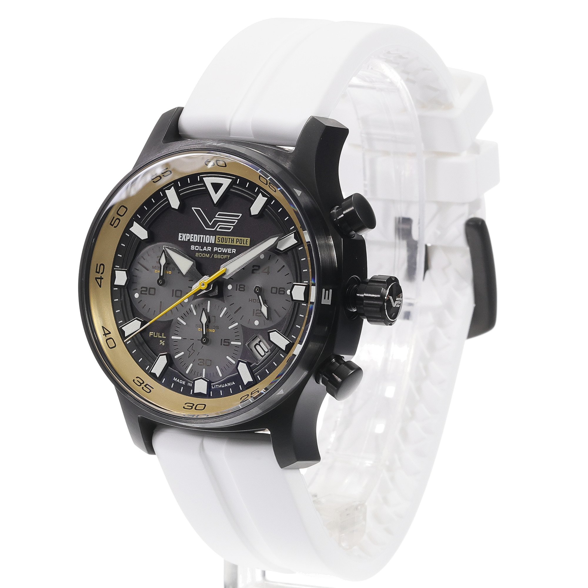 zegarek Vostok Europe VR42-592C763SW Expedition South Pole Solar Chrono 43mm męski z chronograf Expedition - miniatura 5