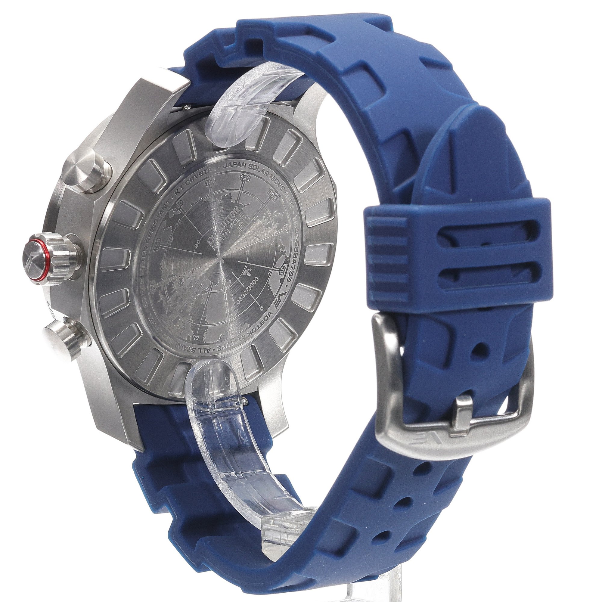 zegarek Vostok Europe VR42-595A733SBL Expedition North Pole 1 Polar Spruce Solar 47mm męski z chronograf Expedition - miniatura 4