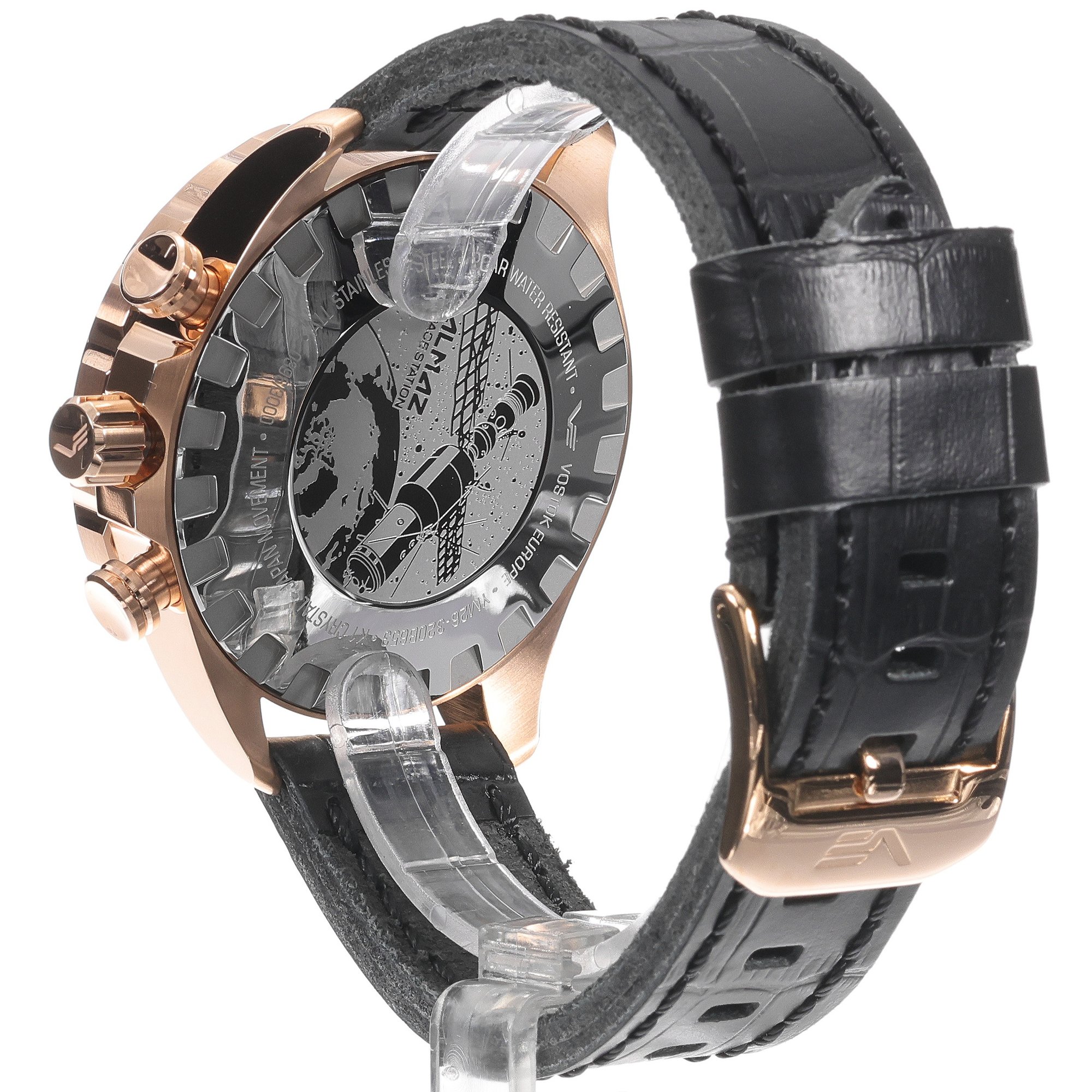 zegarek Vostok Europe YM26-320B653 kwarcowy męski Almaz Almaz Dual Time - miniatura 4