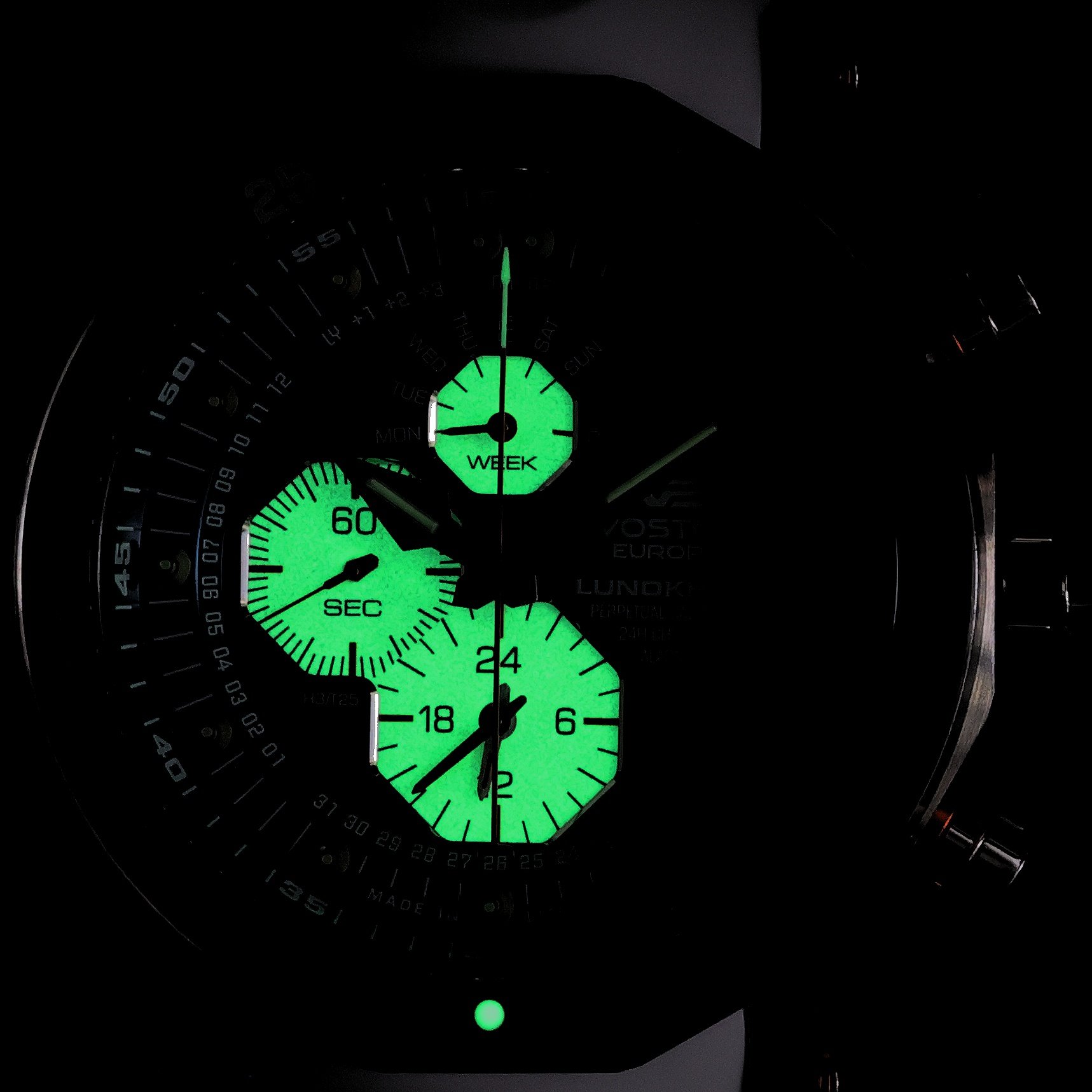 zegarek Vostok Europe YM86-620A636SW kwarcowy męski Lunokhod Lunokhod-2 Multifunctional - miniatura 5