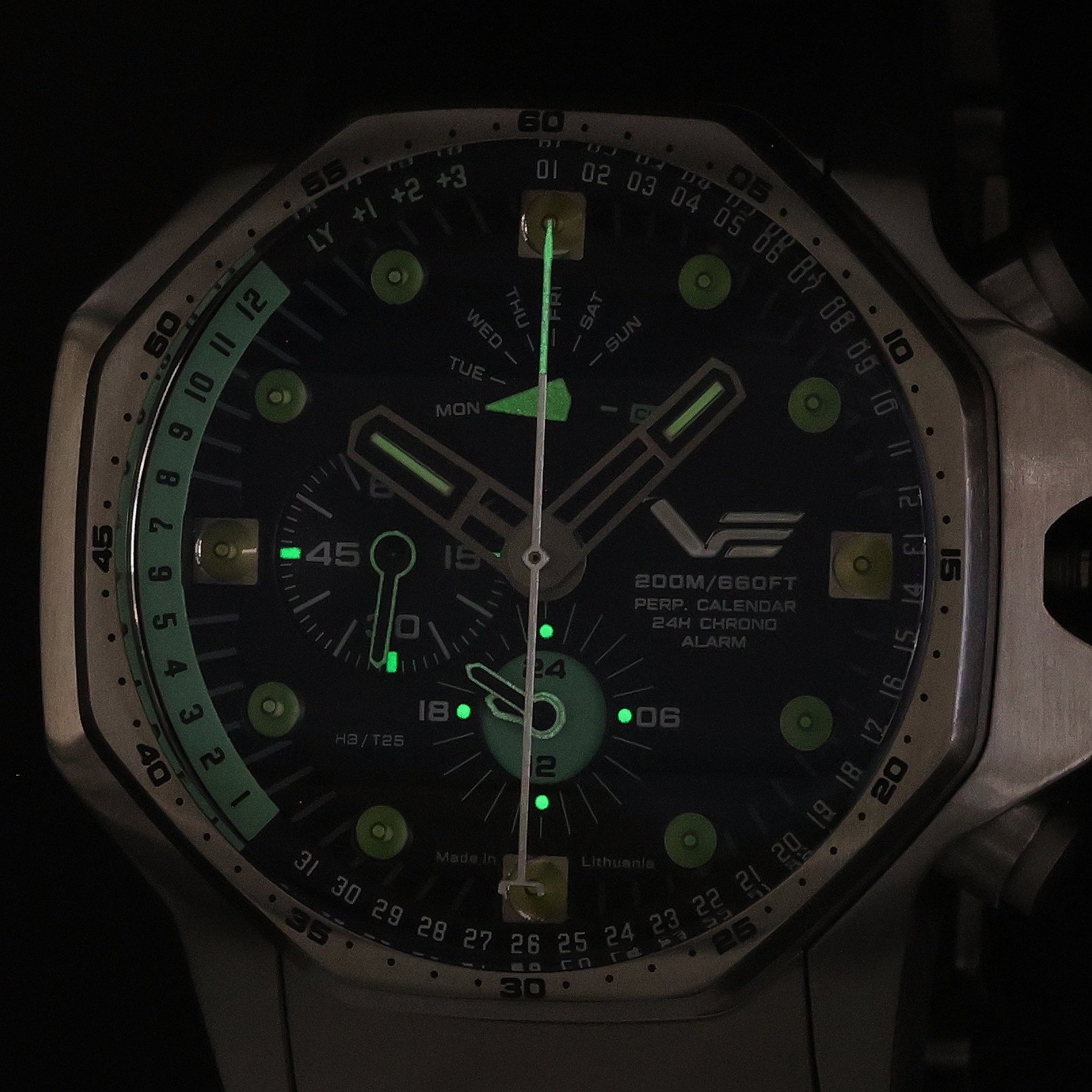 zegarek Vostok Europe YM86-640A695B kwarcowy męski Atomic Age - miniatura 5