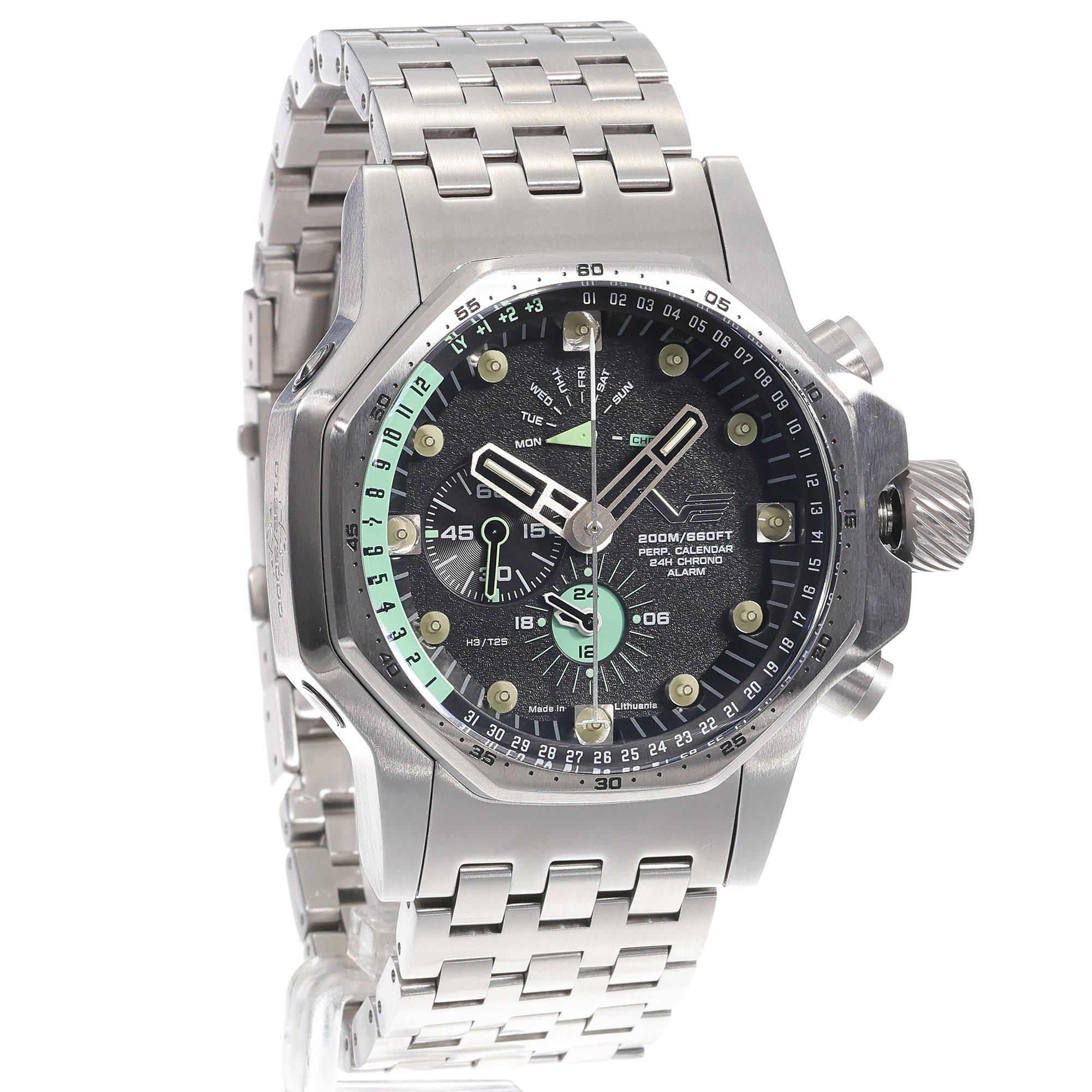 zegarek Vostok Europe YM86-640A695B męski z chronograf Atomic Age - miniatura 3