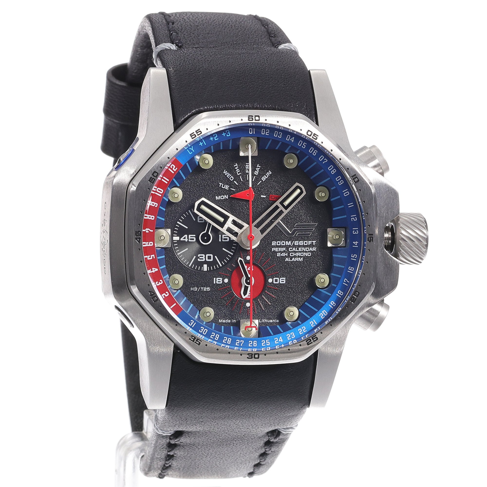 zegarek Vostok Europe YM86-640A696BL kwarcowy męski Atomic Age