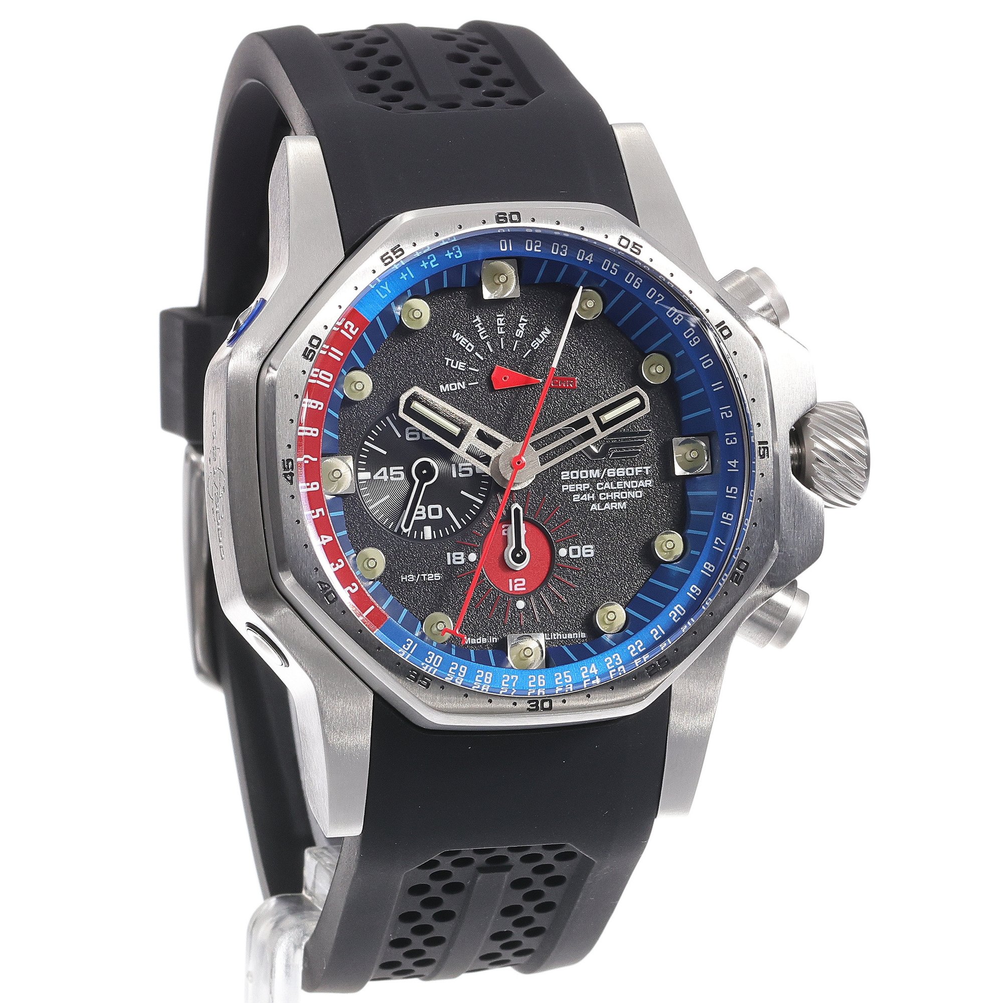 zegarek Vostok Europe YM86-640A696SB kwarcowy męski Atomic Age