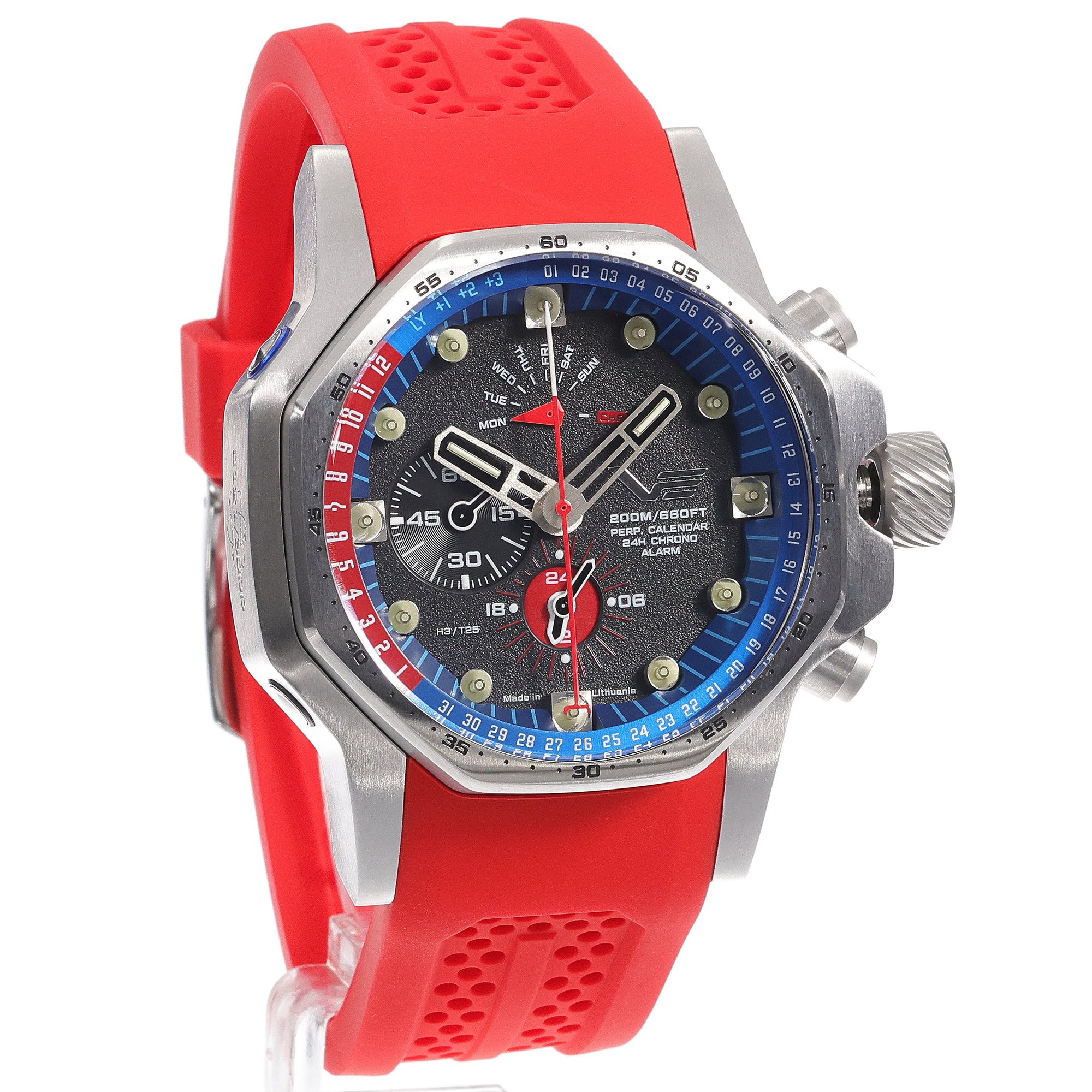 zegarek Vostok Europe YM86-640A696SR kwarcowy męski Atomic Age