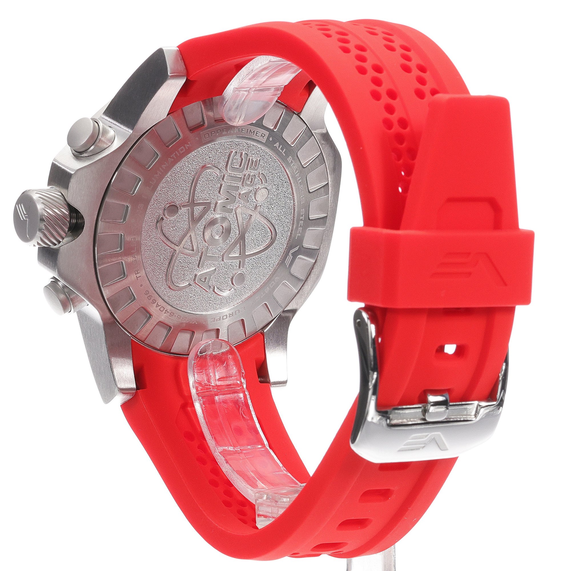 zegarek Vostok Europe YM86-640A696SR srebrny Atomic Age