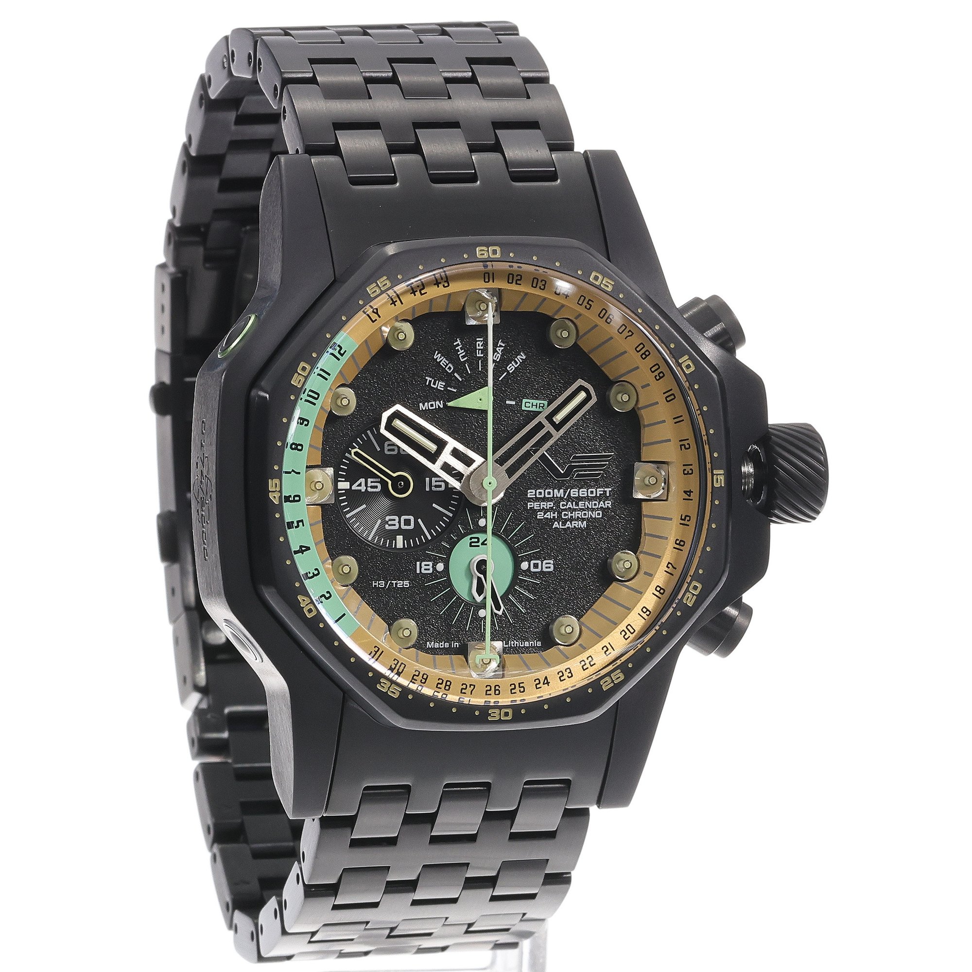 zegarek Vostok Europe YM86-640C697B męski z chronograf Atomic Age - miniatura 3