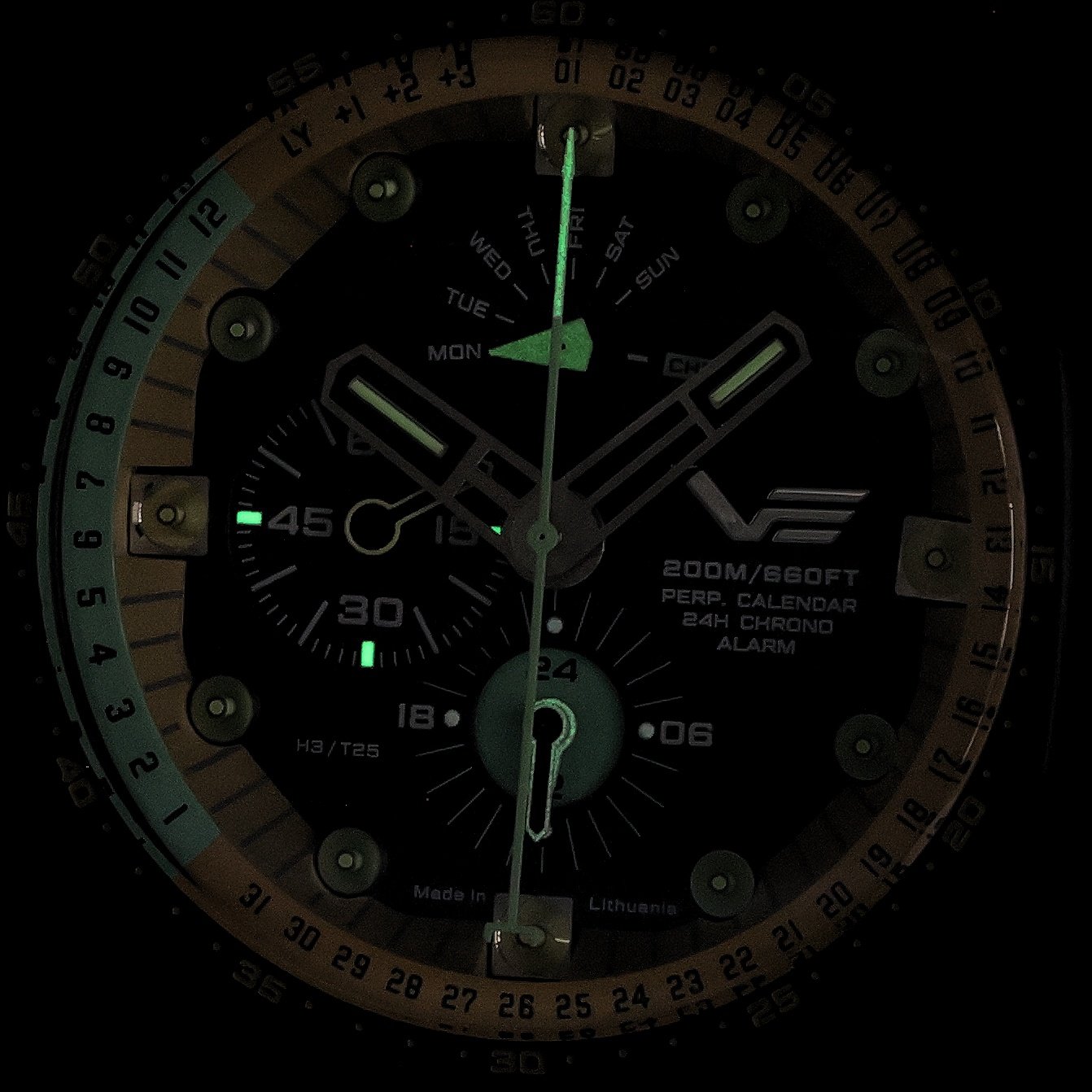 zegarek Vostok Europe YM86-640C697SB Atomic Age mineralne utwardzane - miniatura 5