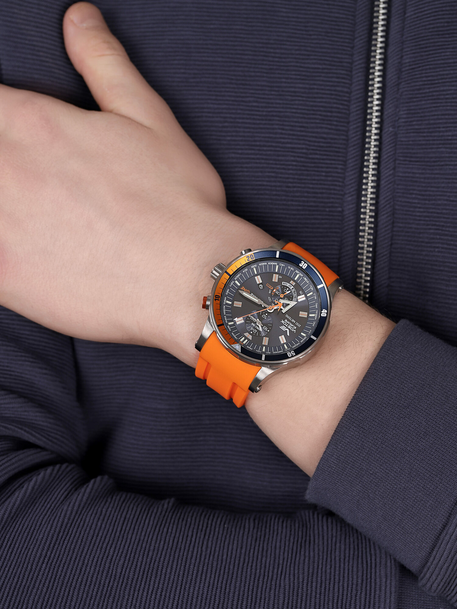 zegarek Vostok Europe YM8J-510H434 kwarcowy męski Special Editions VEareONE Special Edition
