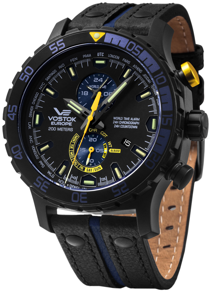 Vostok Europe Expedition Everest Underground Multifunction YM8J-597C547