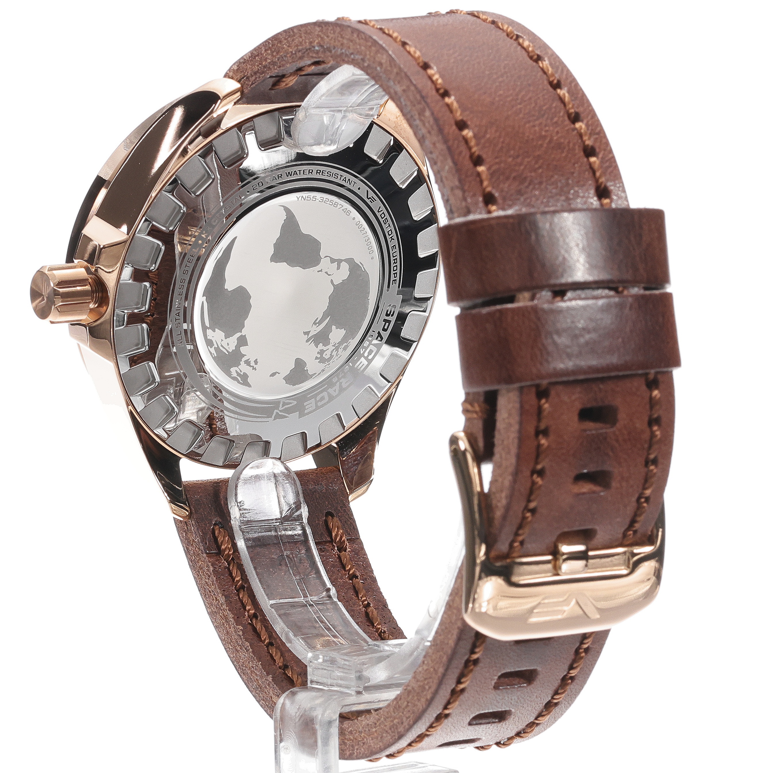 zegarek Vostok Europe YN55-325B746 automatyczny męski Space Race Space Race Blue Automatic