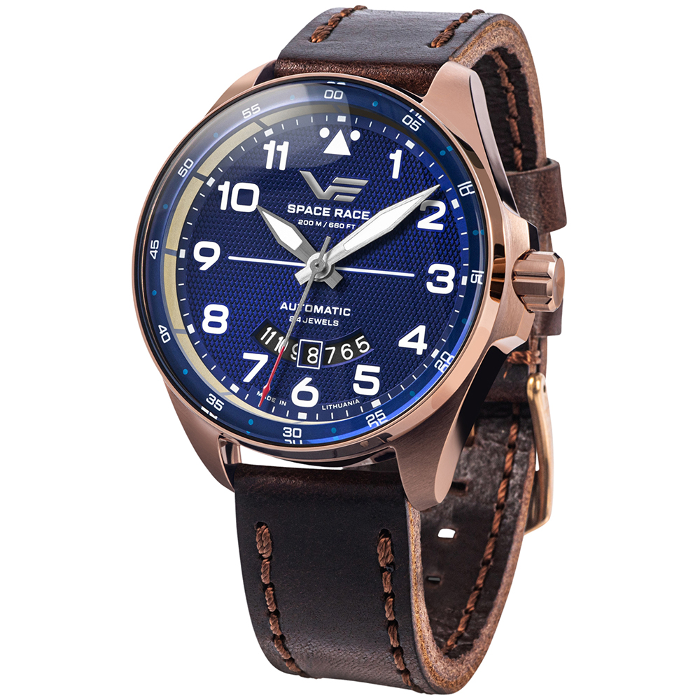 zegarek Vostok Europe YN55-325B746B automatyczny męski Space Race Space Race Blue Automatic - miniatura 2