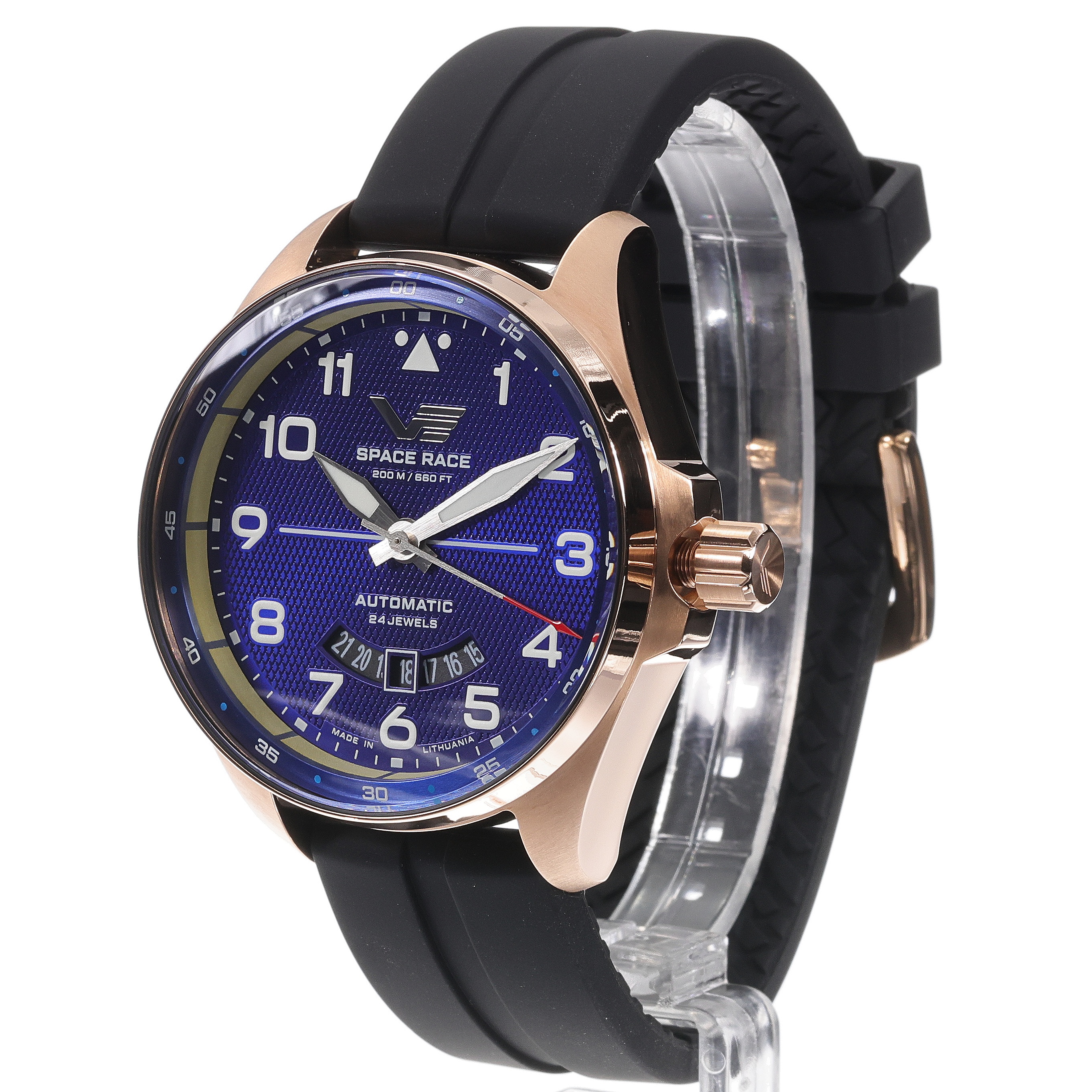 zegarek Vostok Europe YN55-325B746SB automatyczny męski Space Race Space Race Blue Automatic - miniatura 6