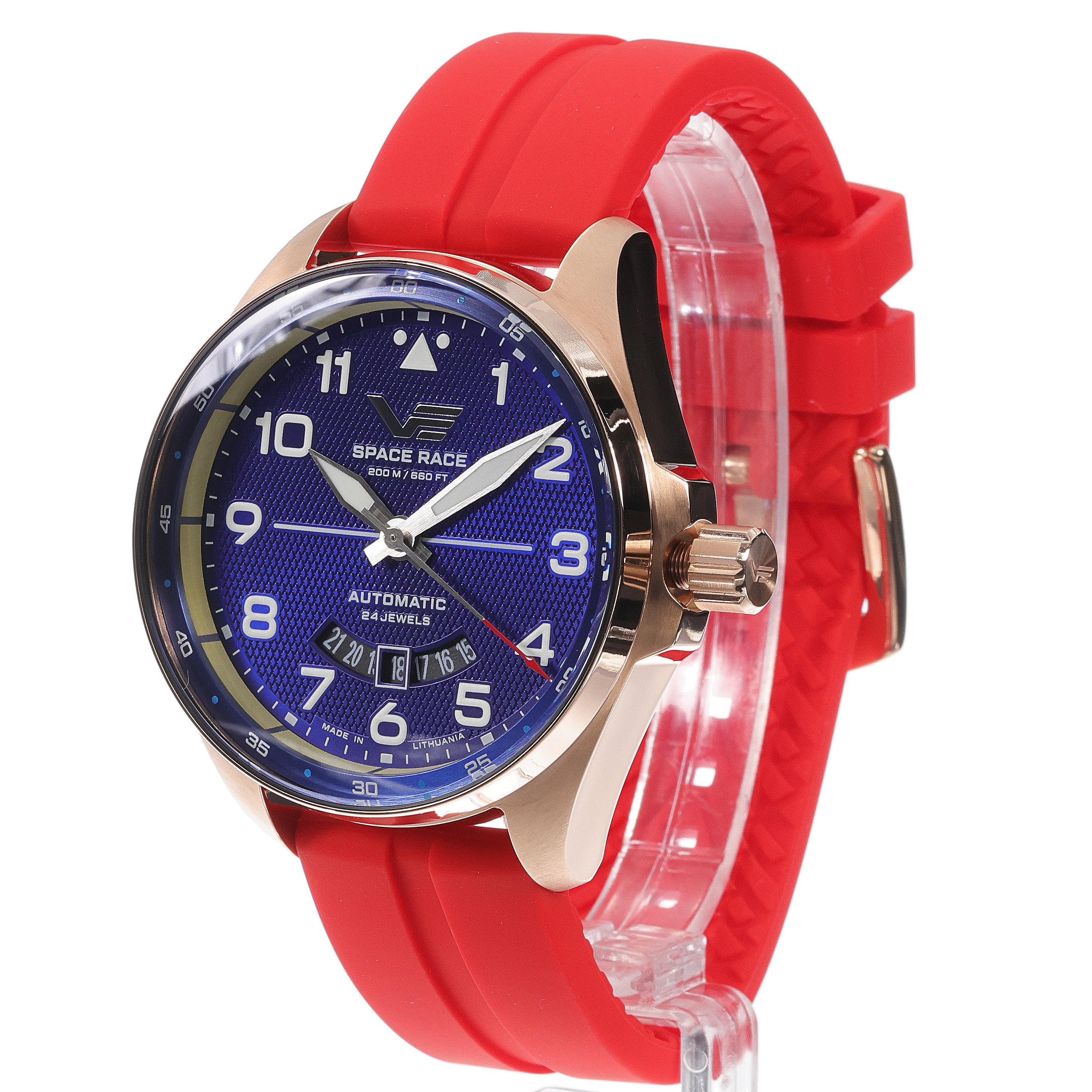 zegarek Vostok Europe YN55-325B746SR automatyczny męski Space Race Space Race Blue Automatic - miniatura 6