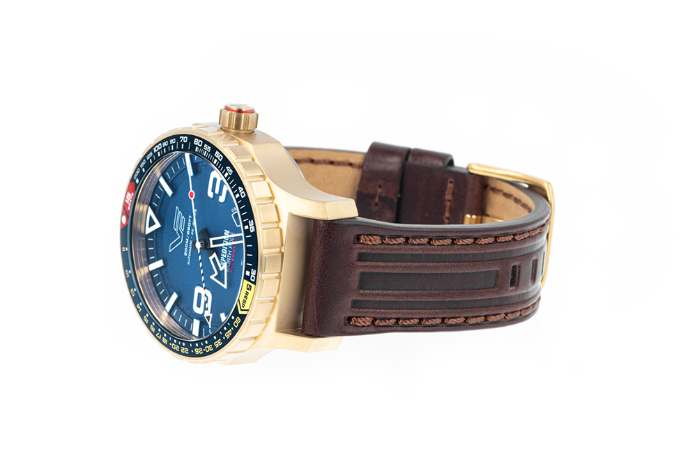 zegarek Vostok Europe YN55-597B730 złoty Expedition