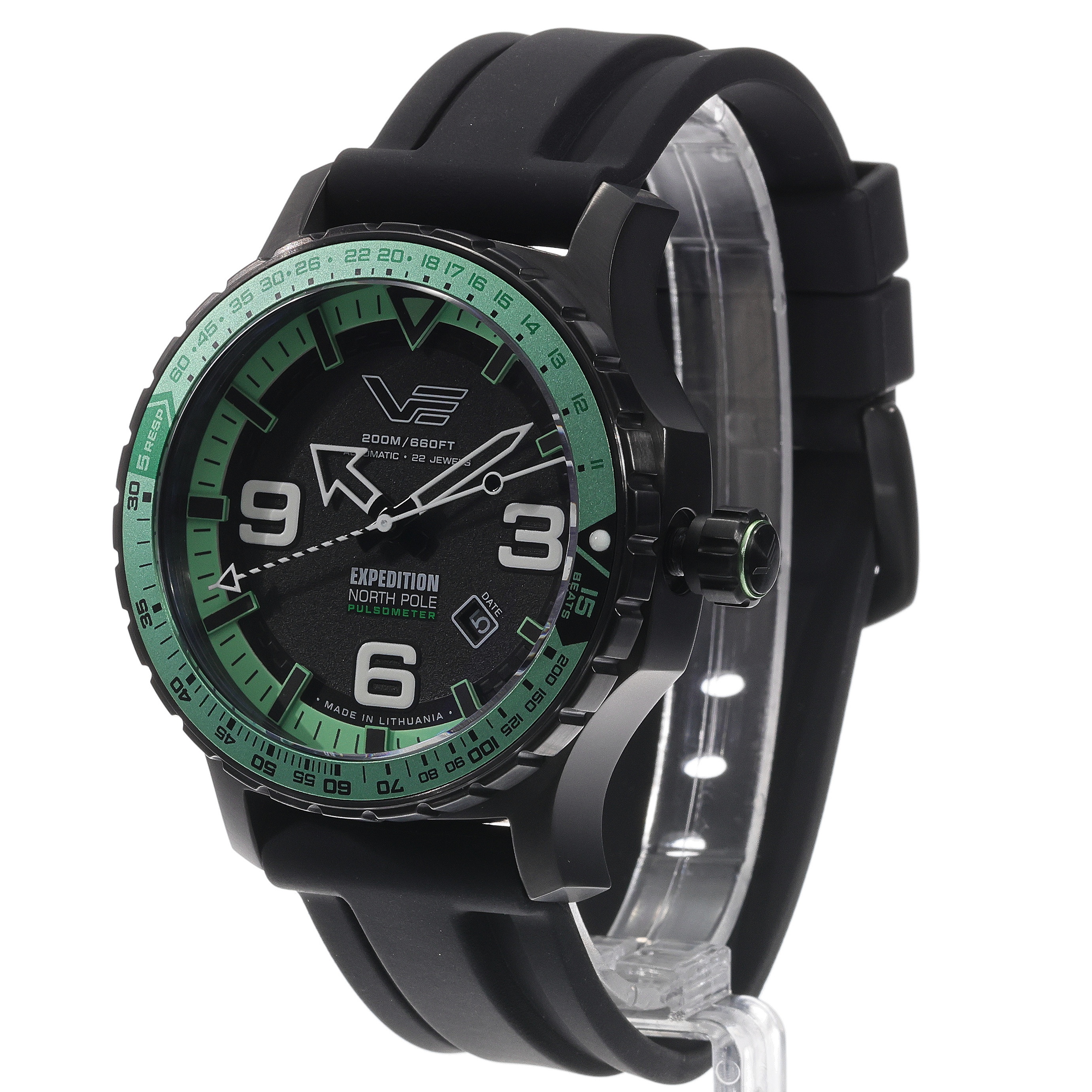 zegarek Vostok Europe YN55-597C731S czarny Expedition - miniatura 7